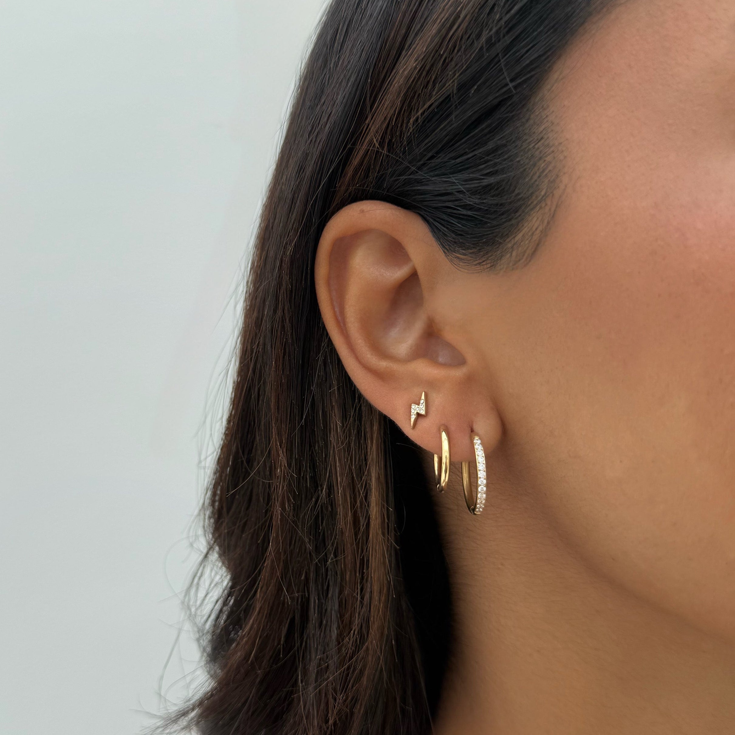 Plain Earrings 15 mm