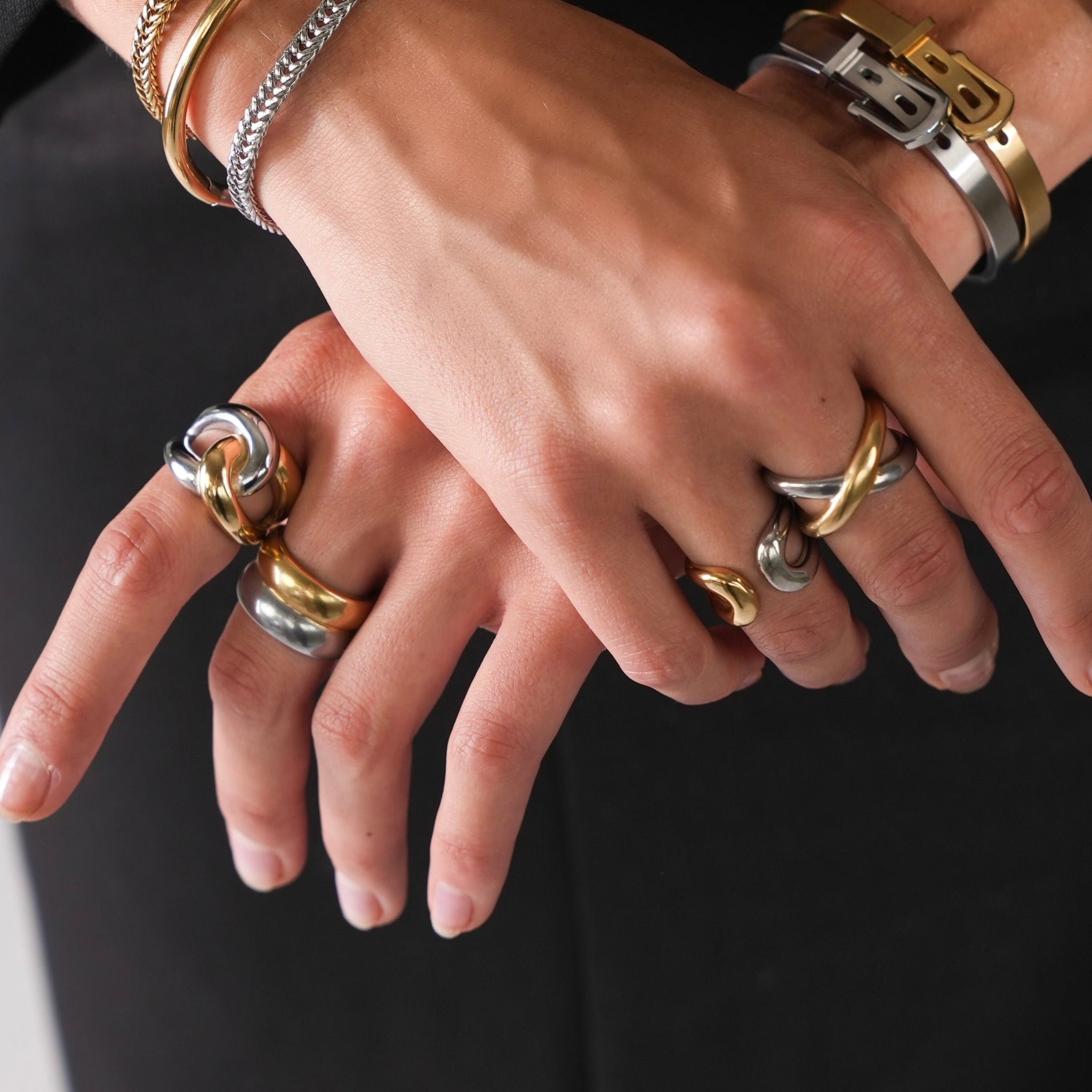 Gouden ring vintage met Peridoot | Handgemaakte ringen | Young & Free Jewelry