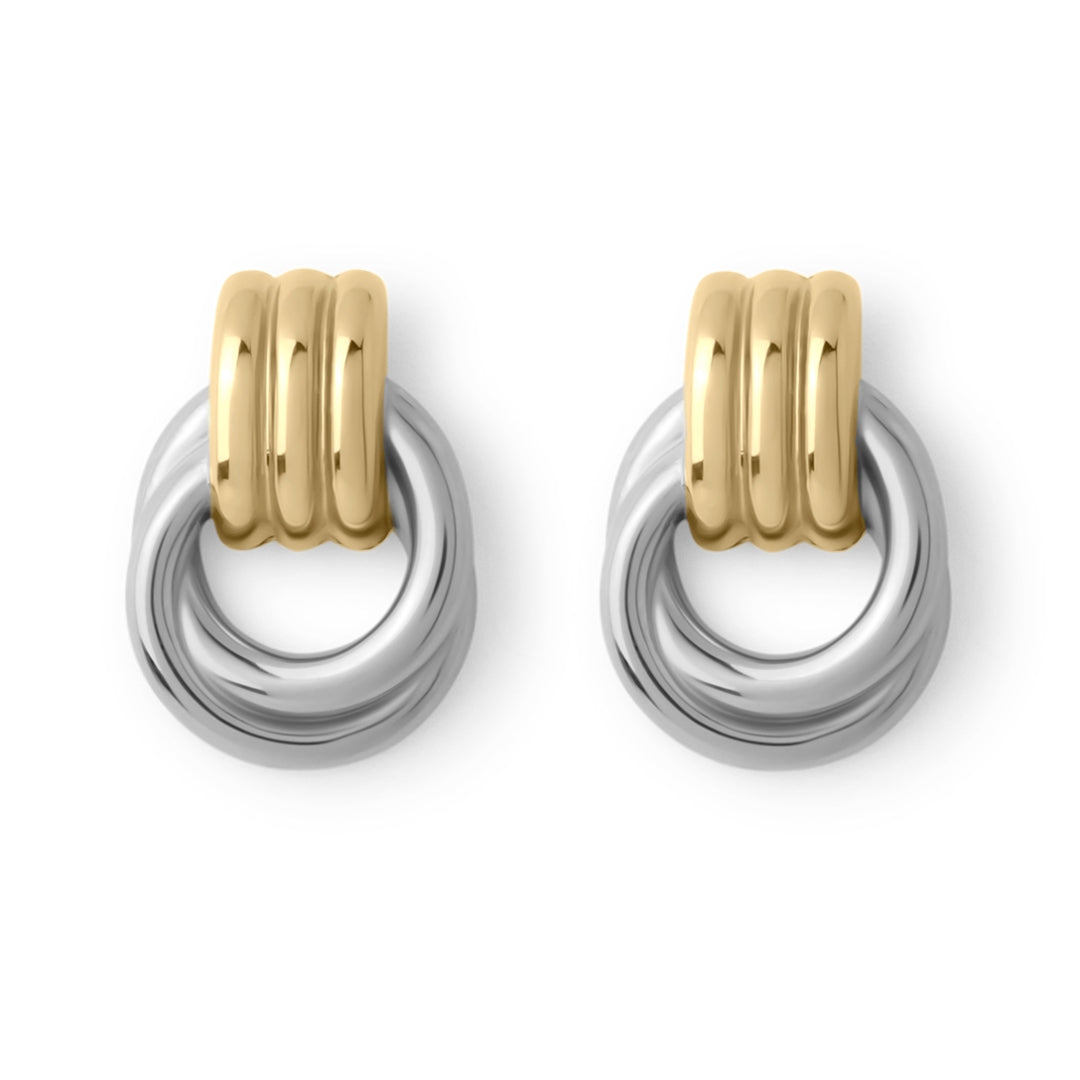 Core Earrings Bicolor