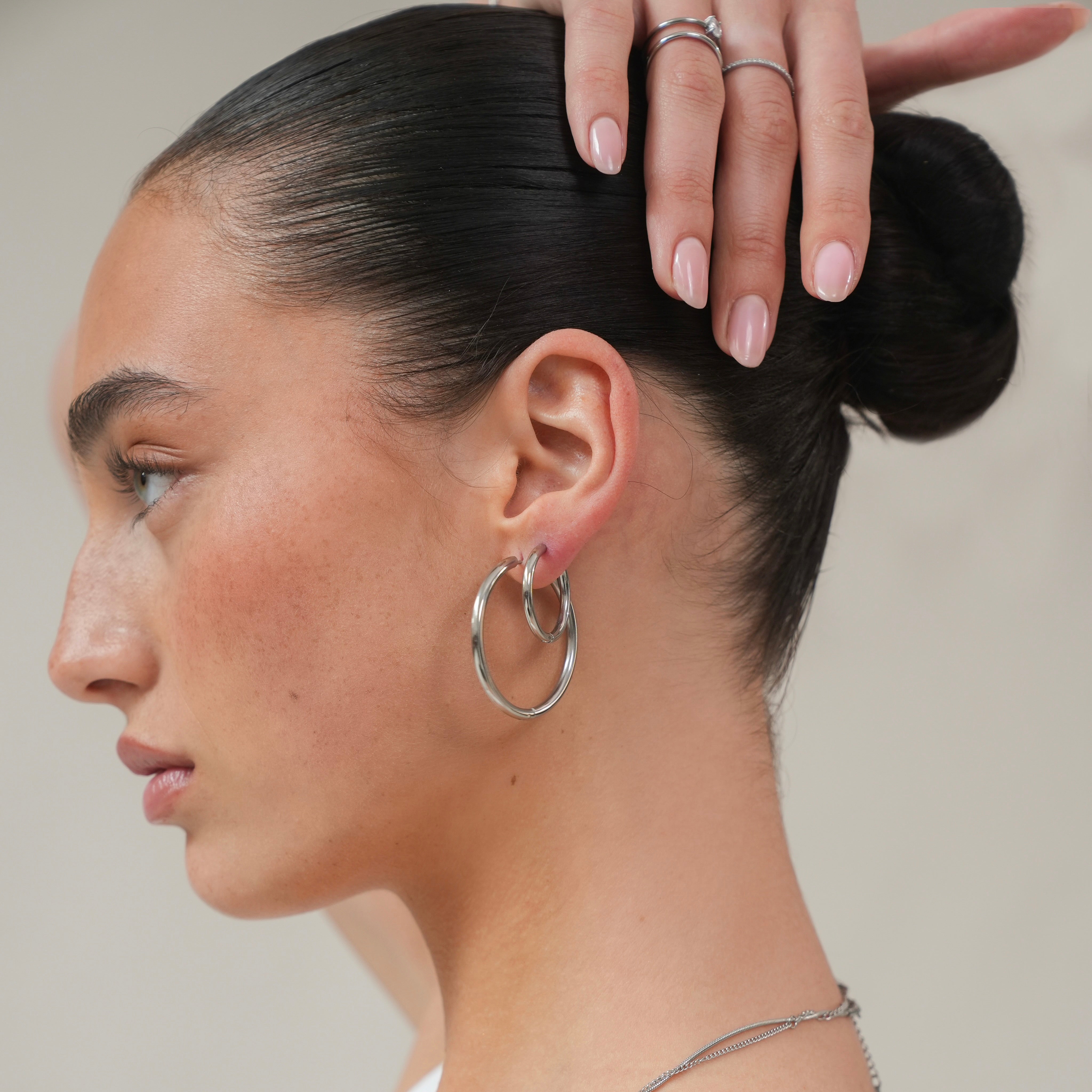 Mace Earrings Large