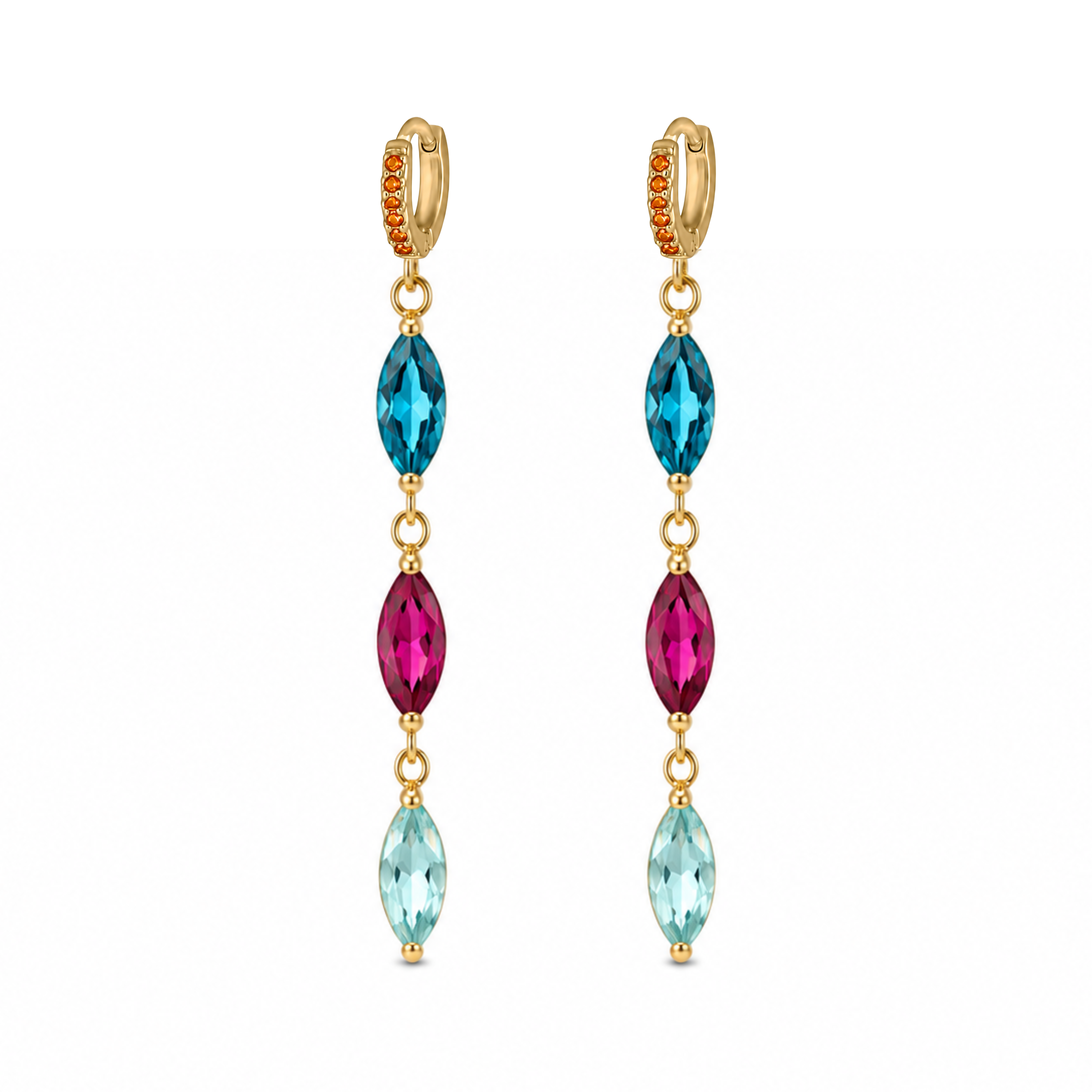 Fizzy Earrings Blue