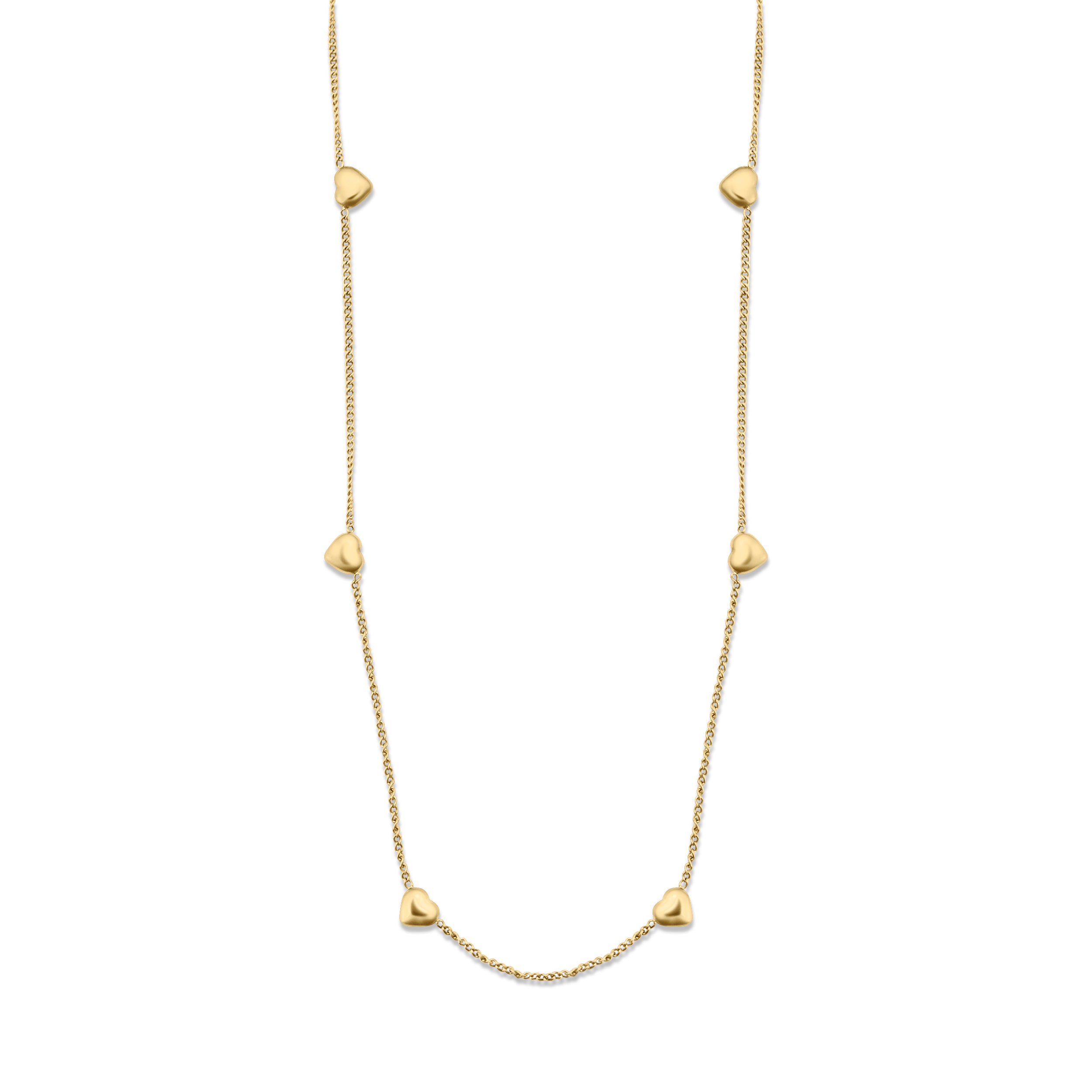 Goldie Hearts Necklace