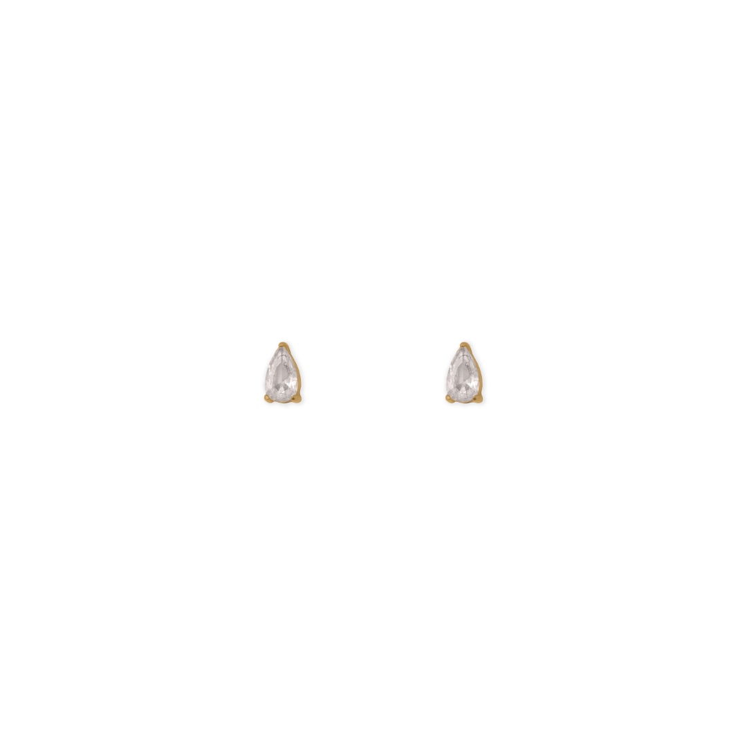 Pear Earrings 5 mm