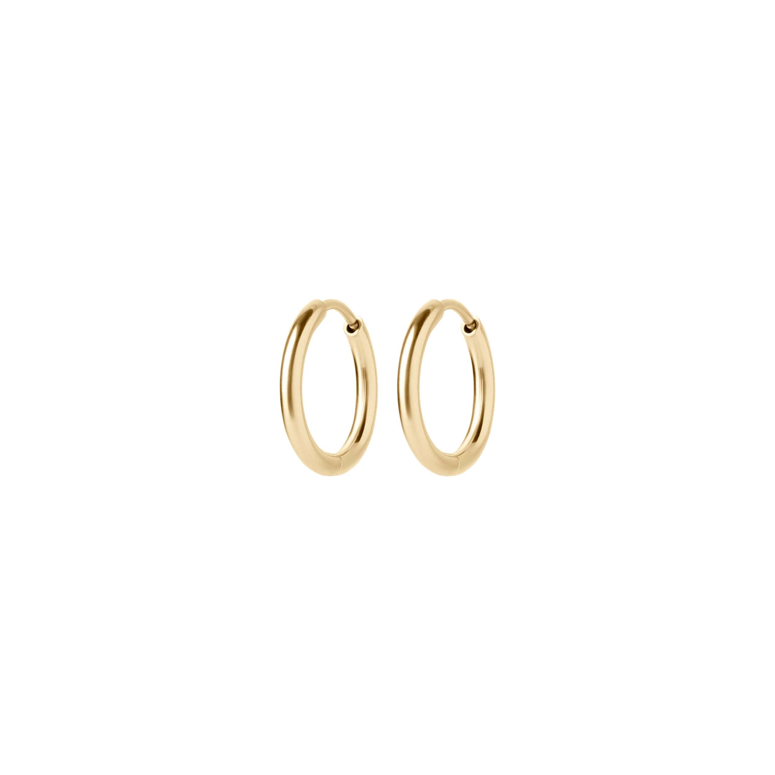 Plain Earrings 15 mm