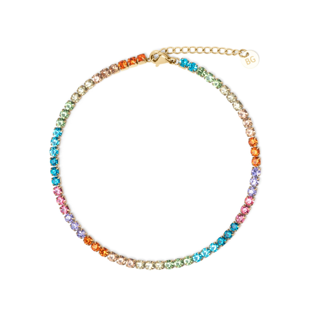 Rainbow Anklet