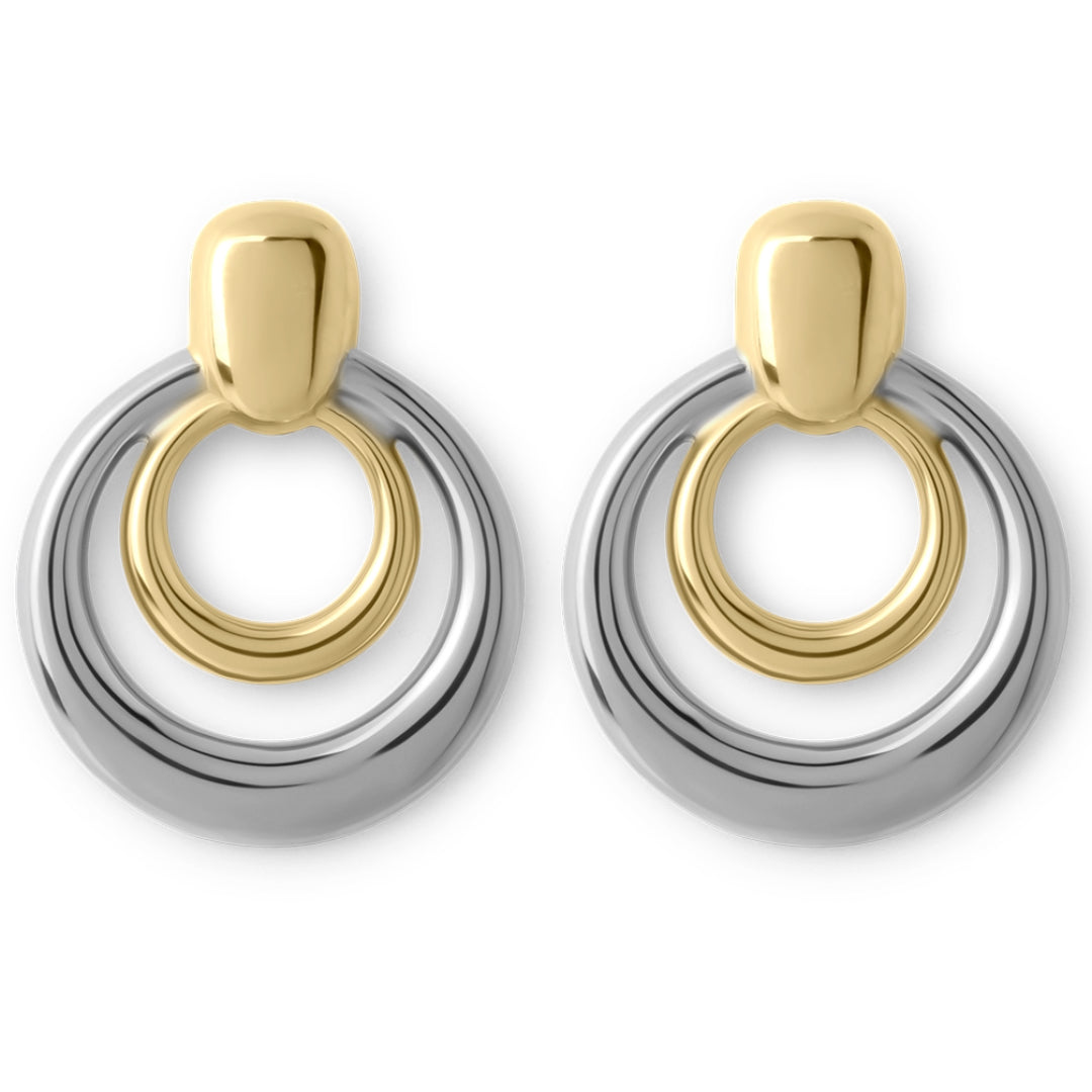 Rebound Earrings Bicolor