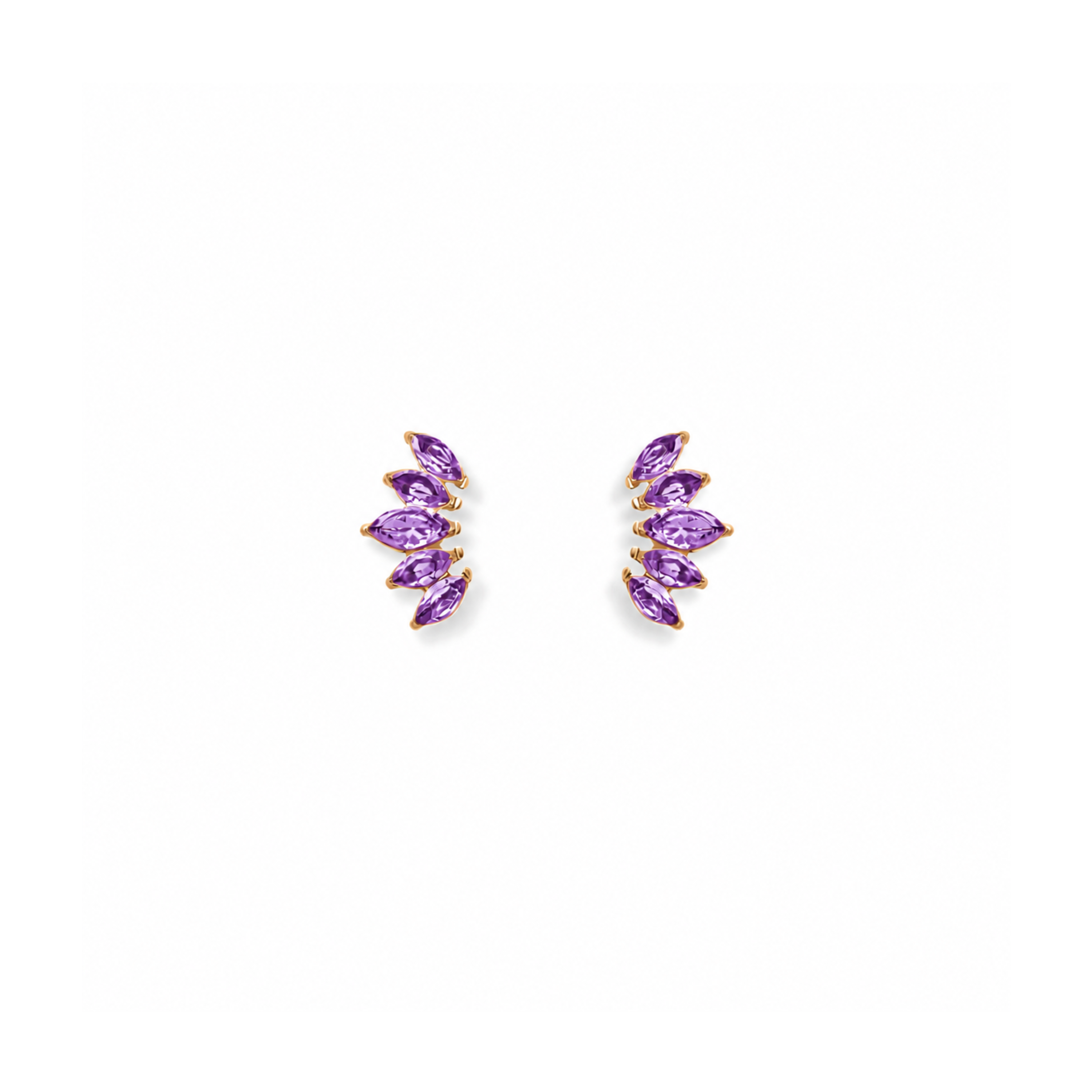 Slay Earrings Violet