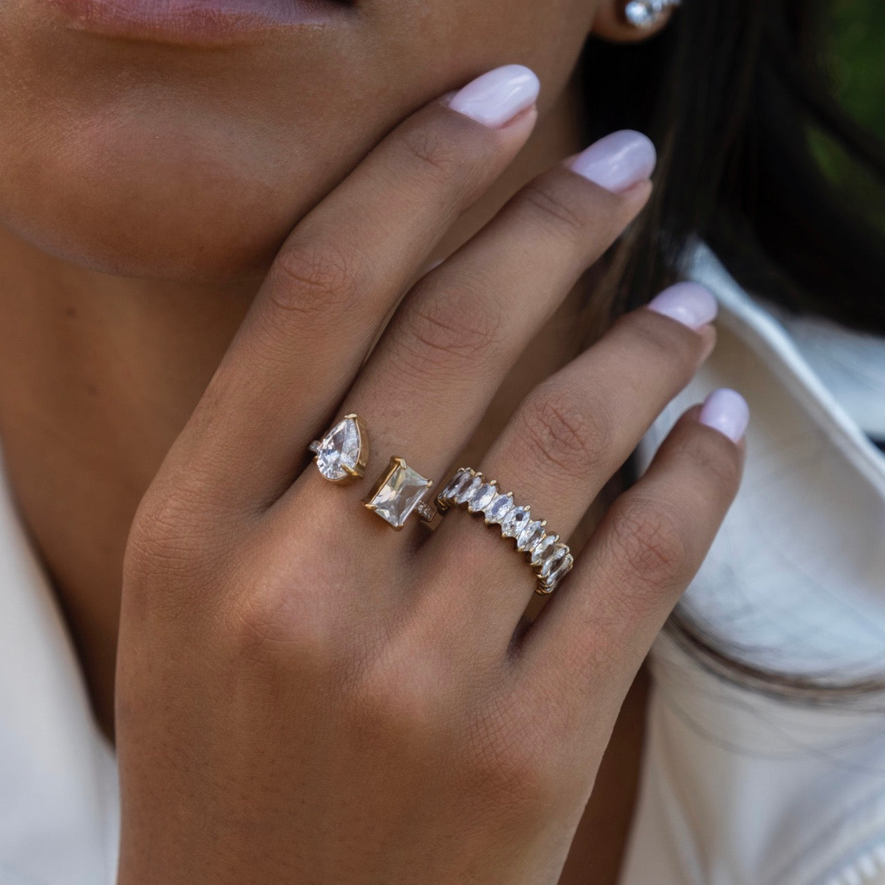 Marquise Band Ring