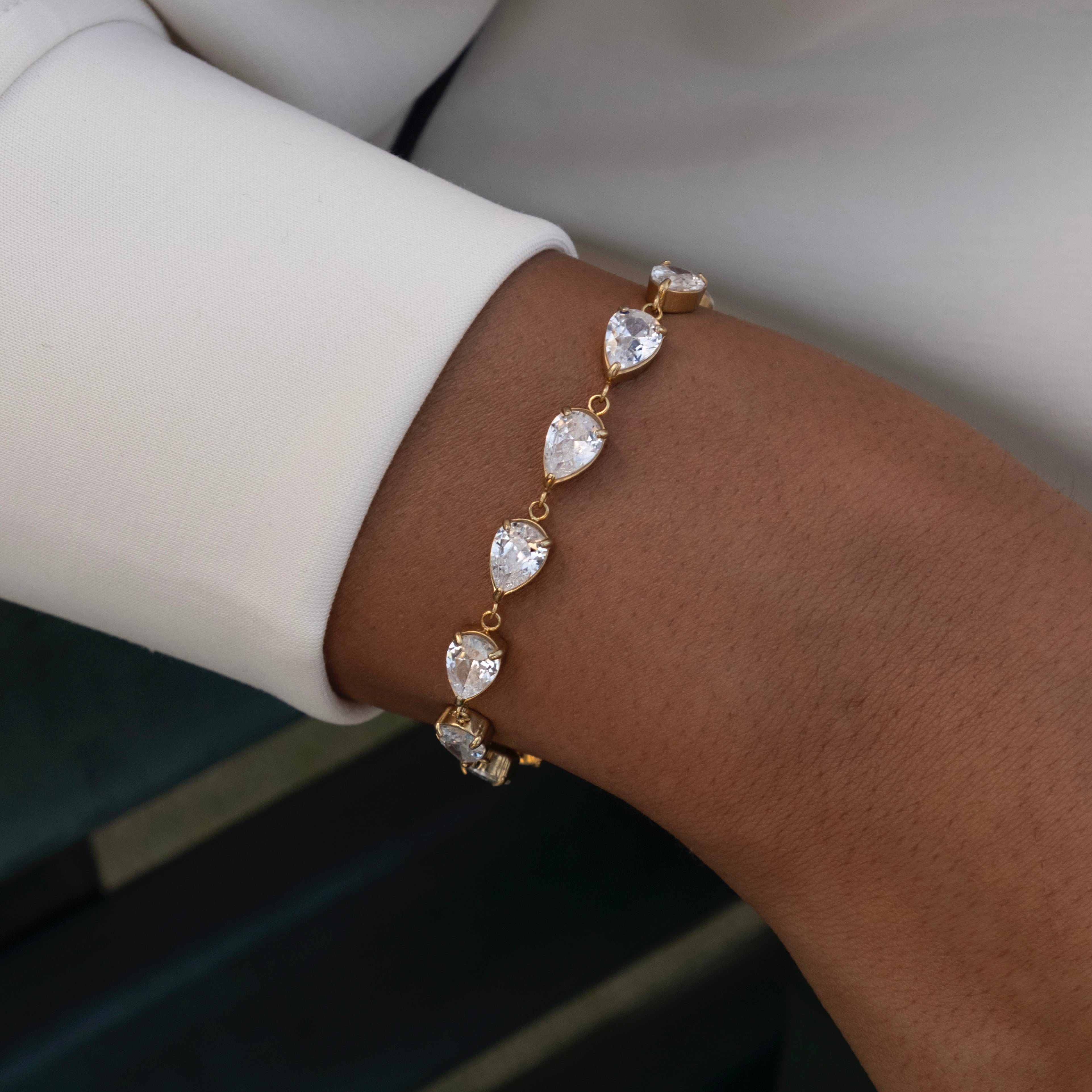 Pear Bracelet