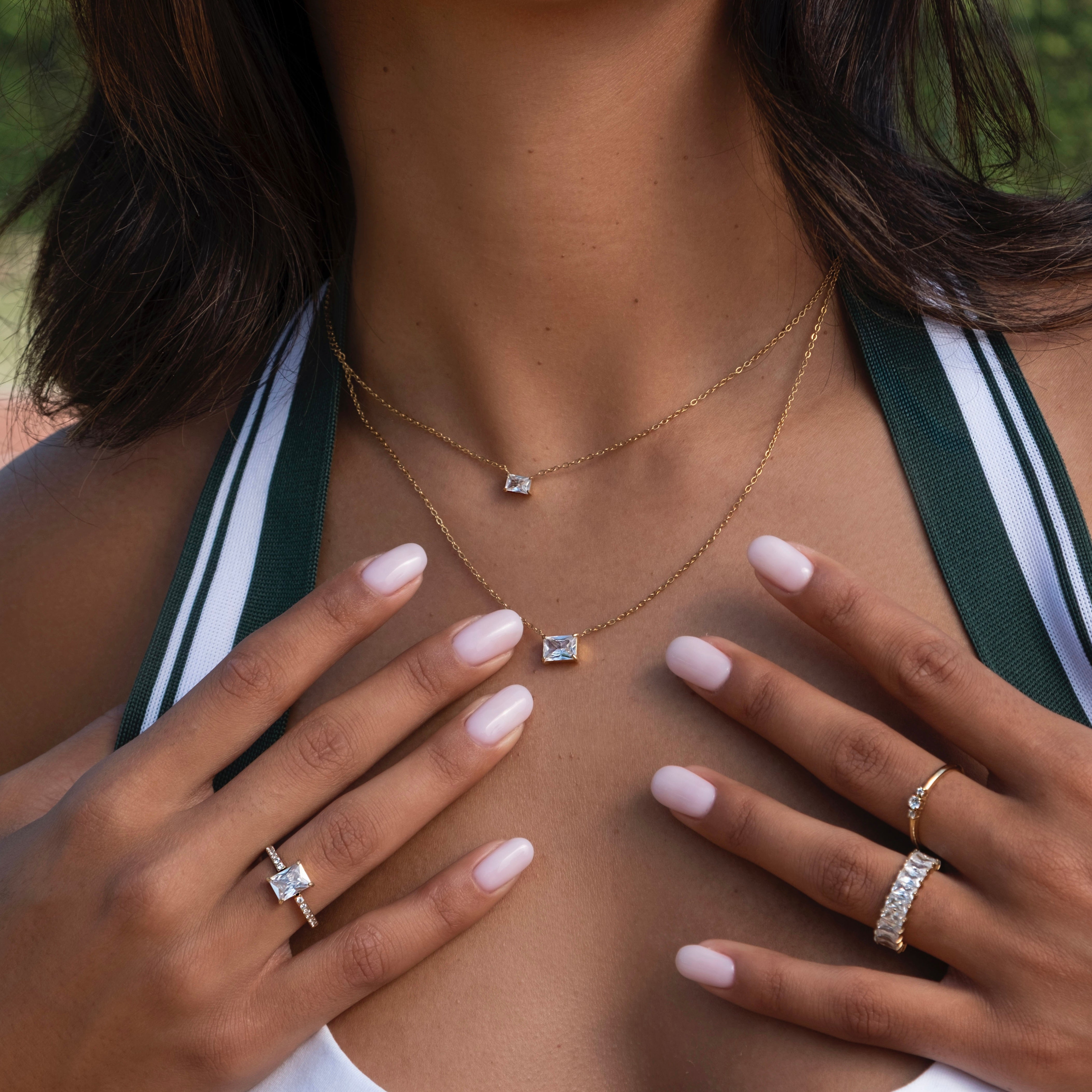Emerald Necklace 6 mm
