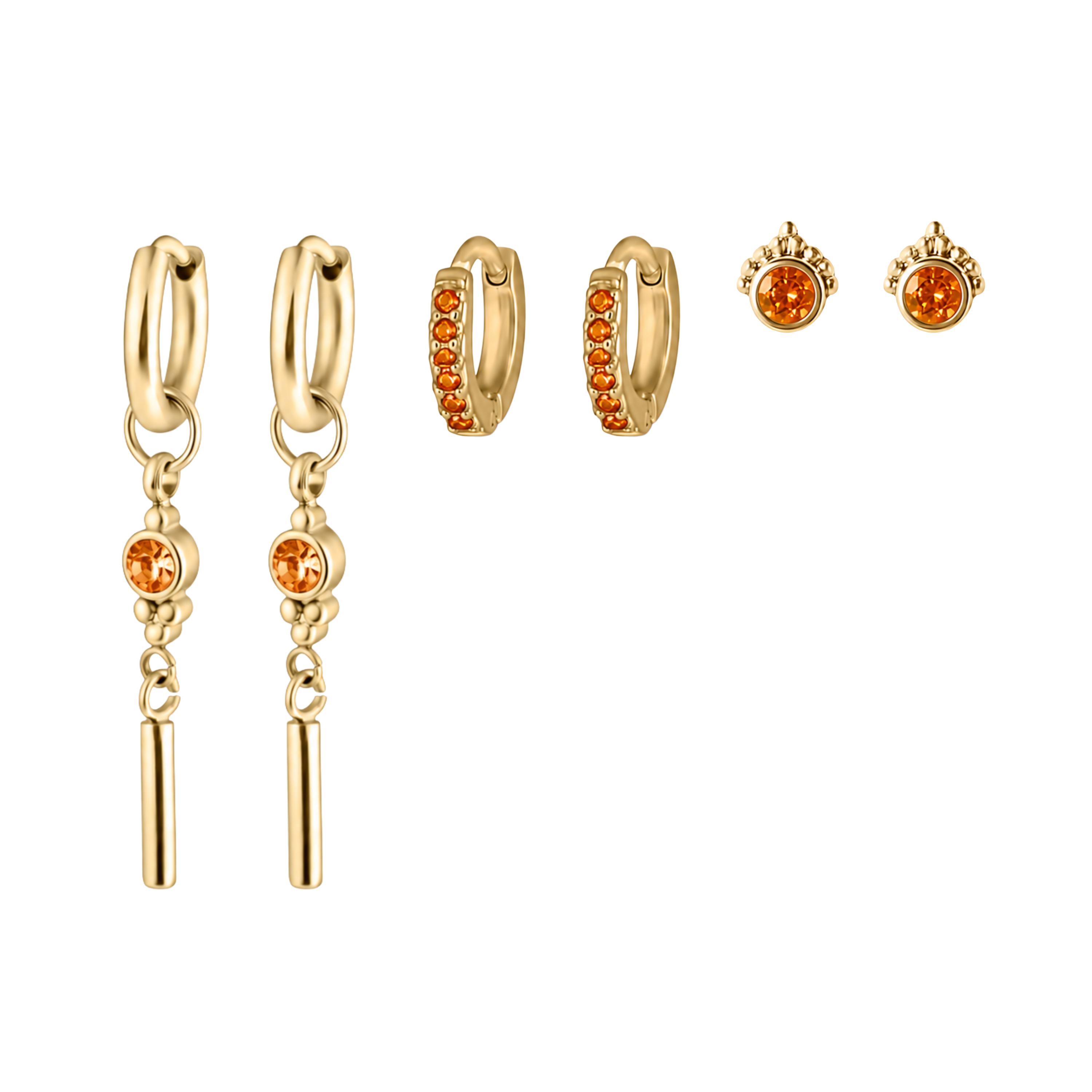 Tangerine Glow Set