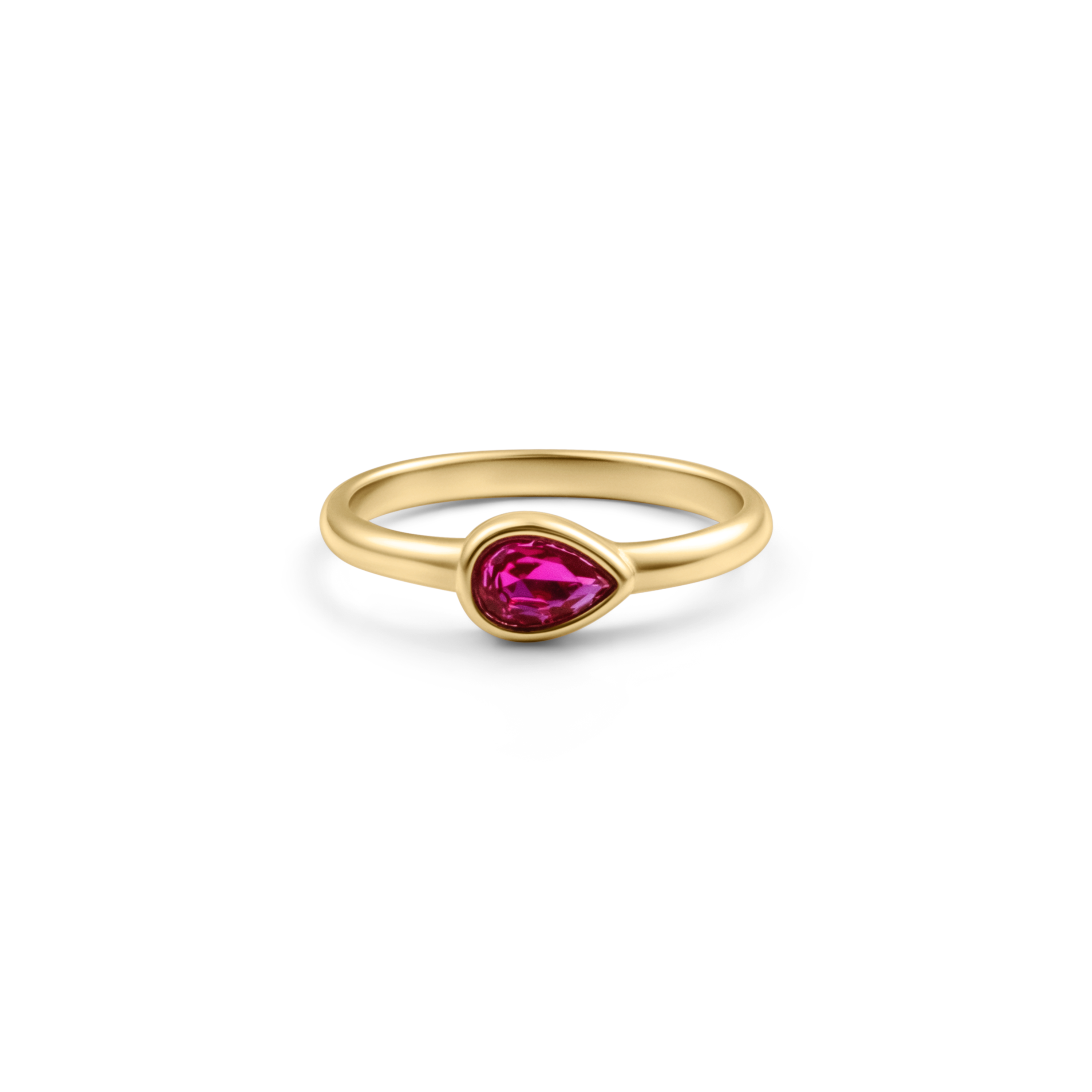 Tear Ring Hot Pink