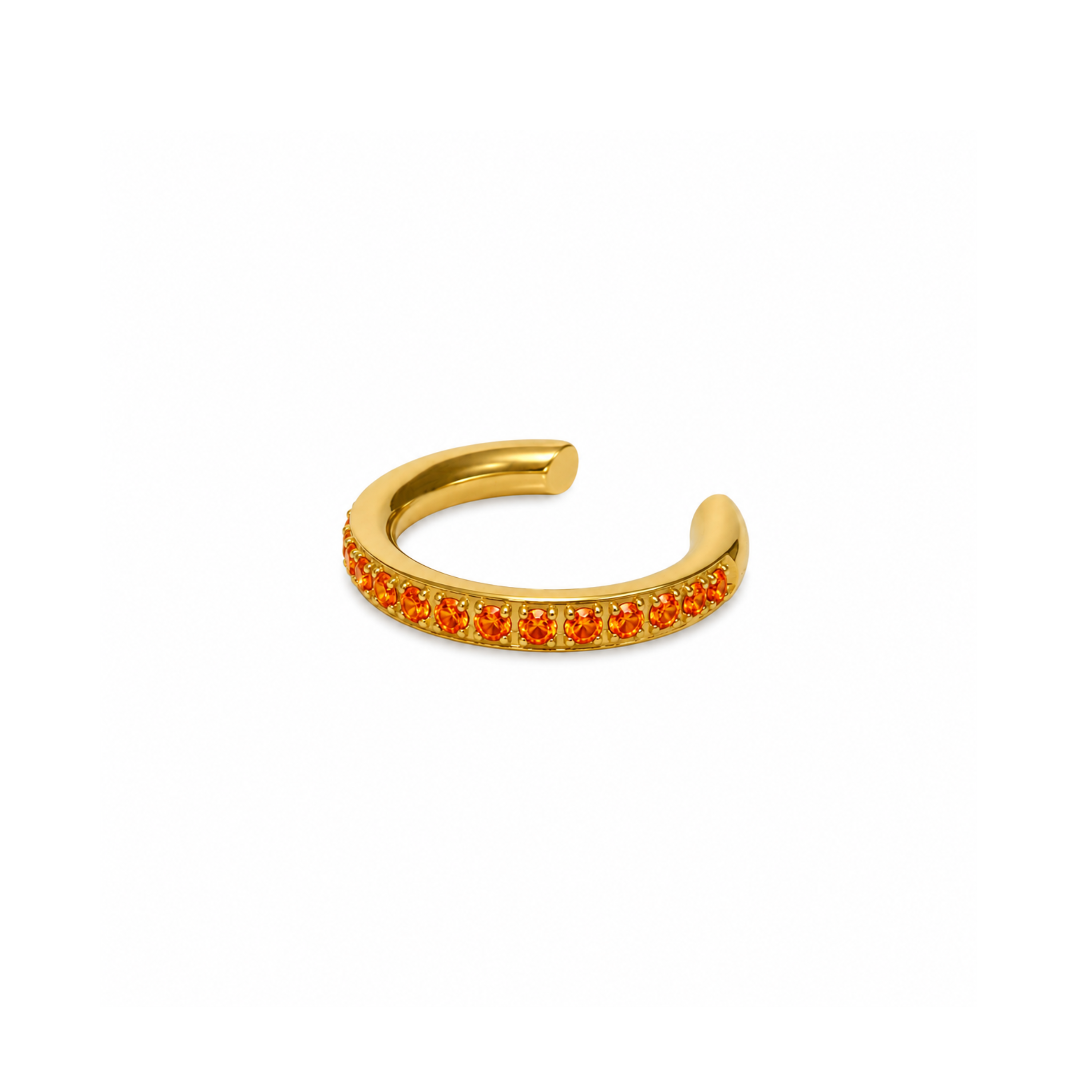 True Ear Cuff Orange