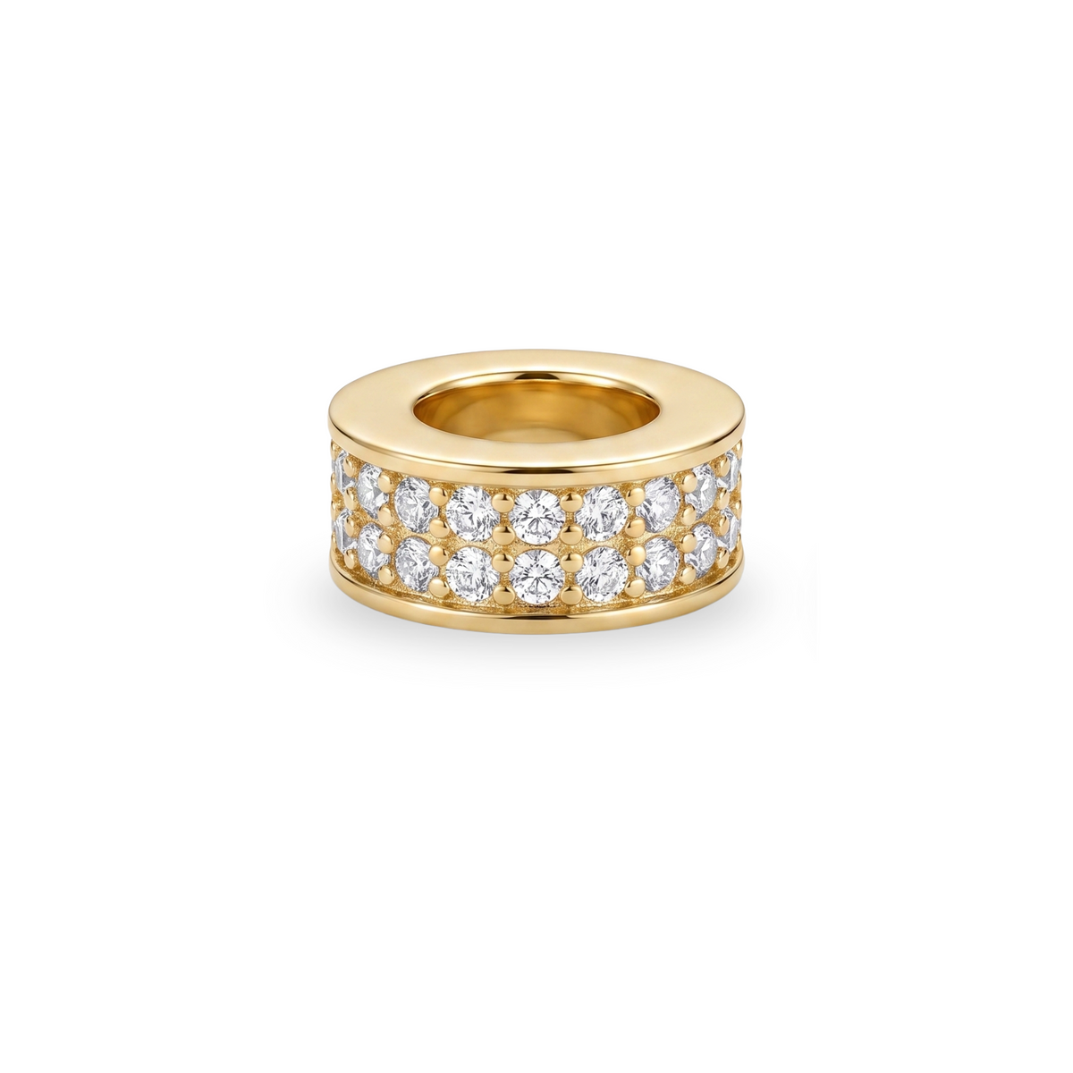 Pavé Charm Lock