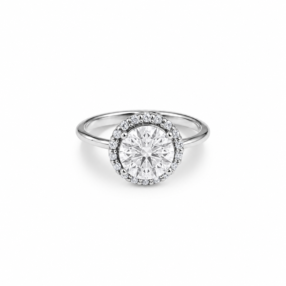 Halo Ring – zilver