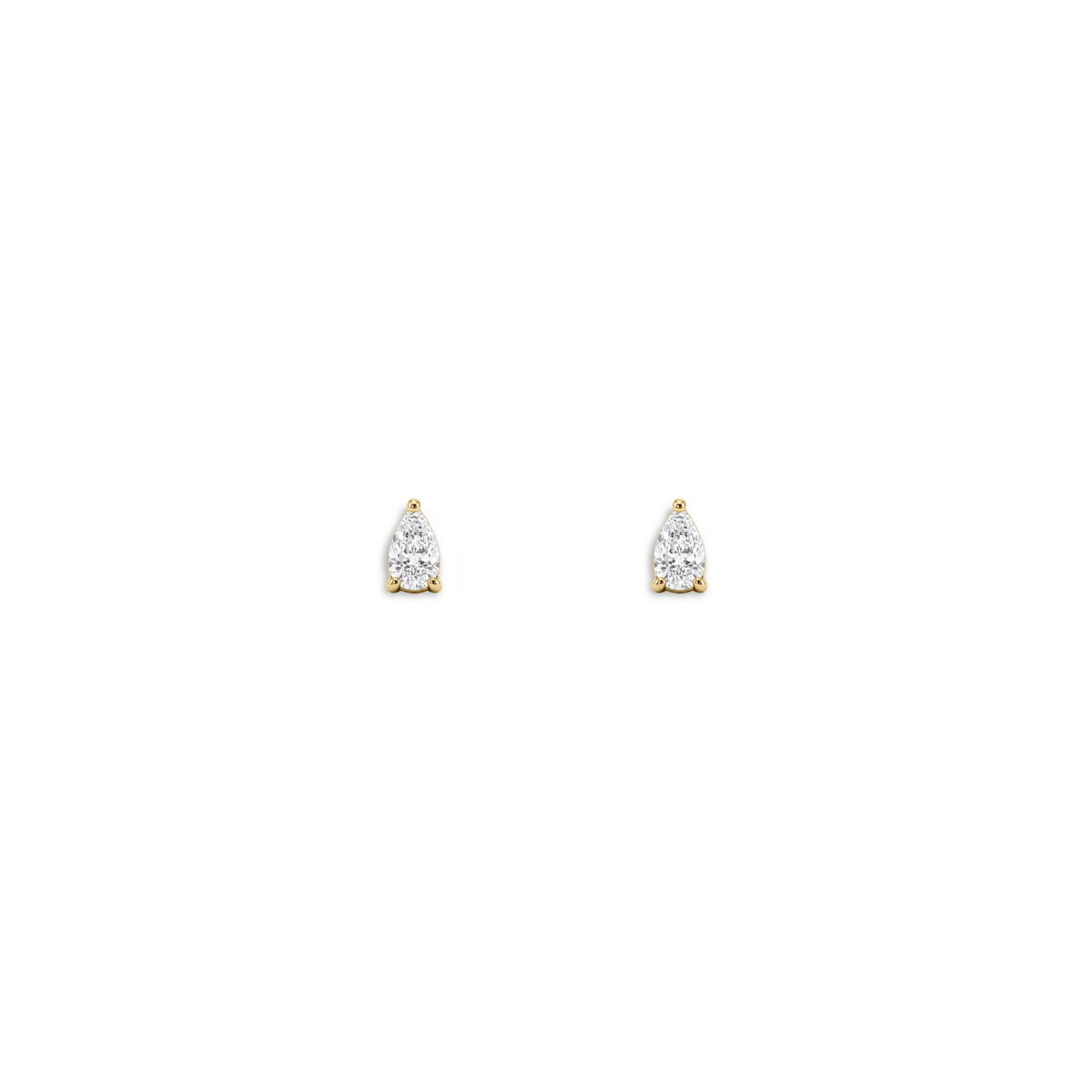 Pear Earrings 5 mm – goud