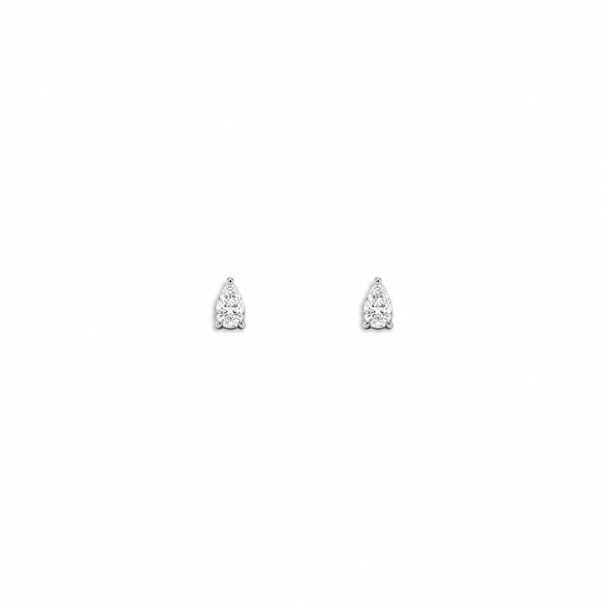 Pear Earrings 5 mm – zilver