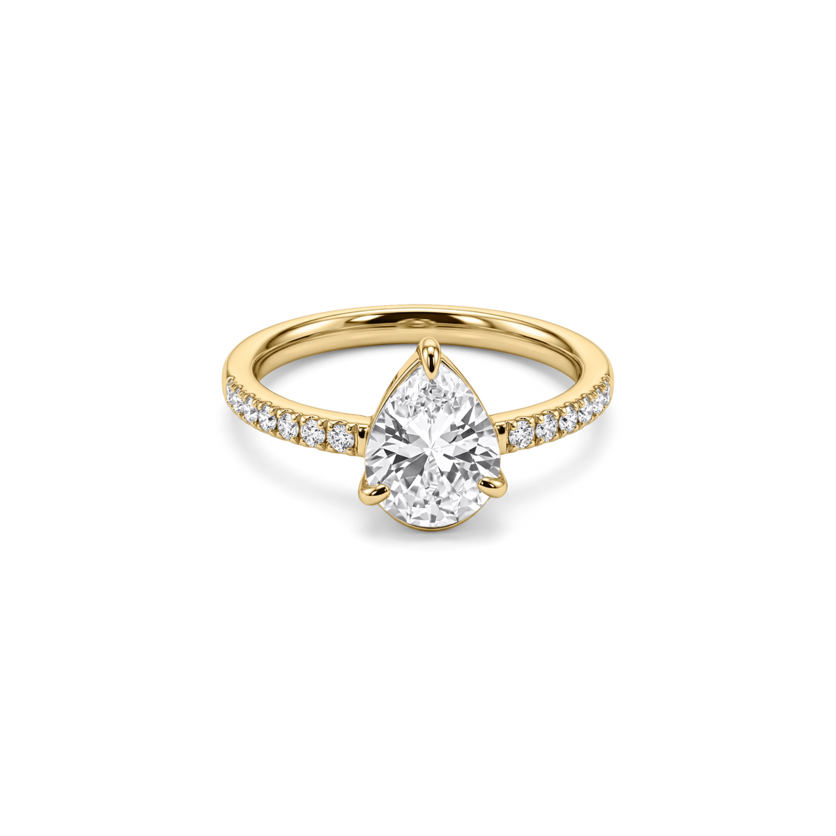 Pear Ring – goud