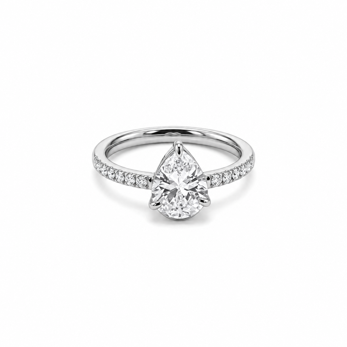 Pear Ring – zilver