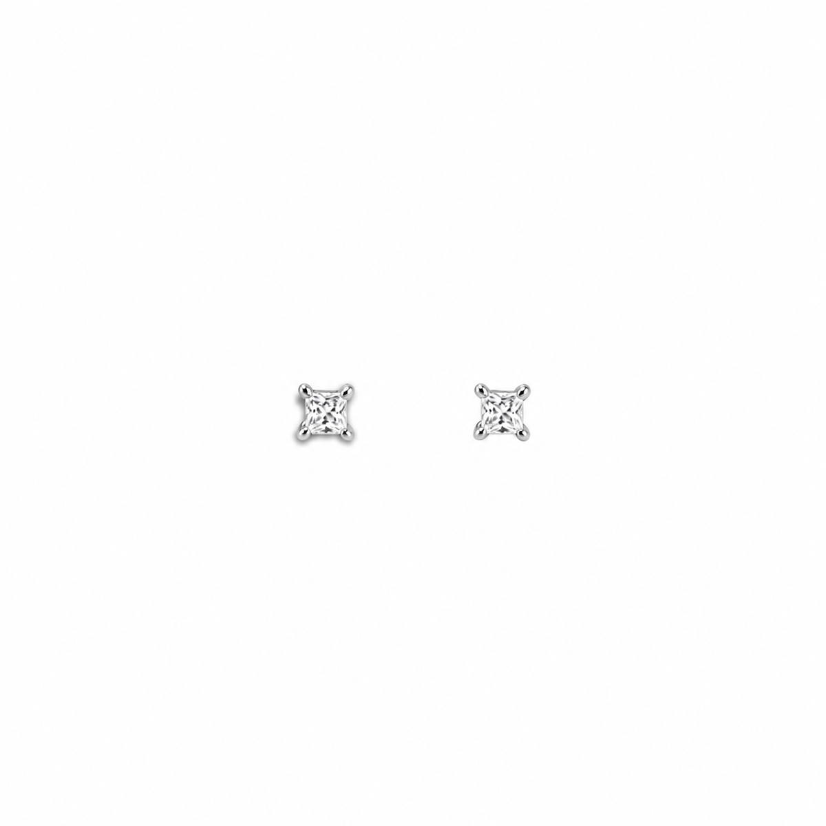 Princess Earrings 3 mm – zilver