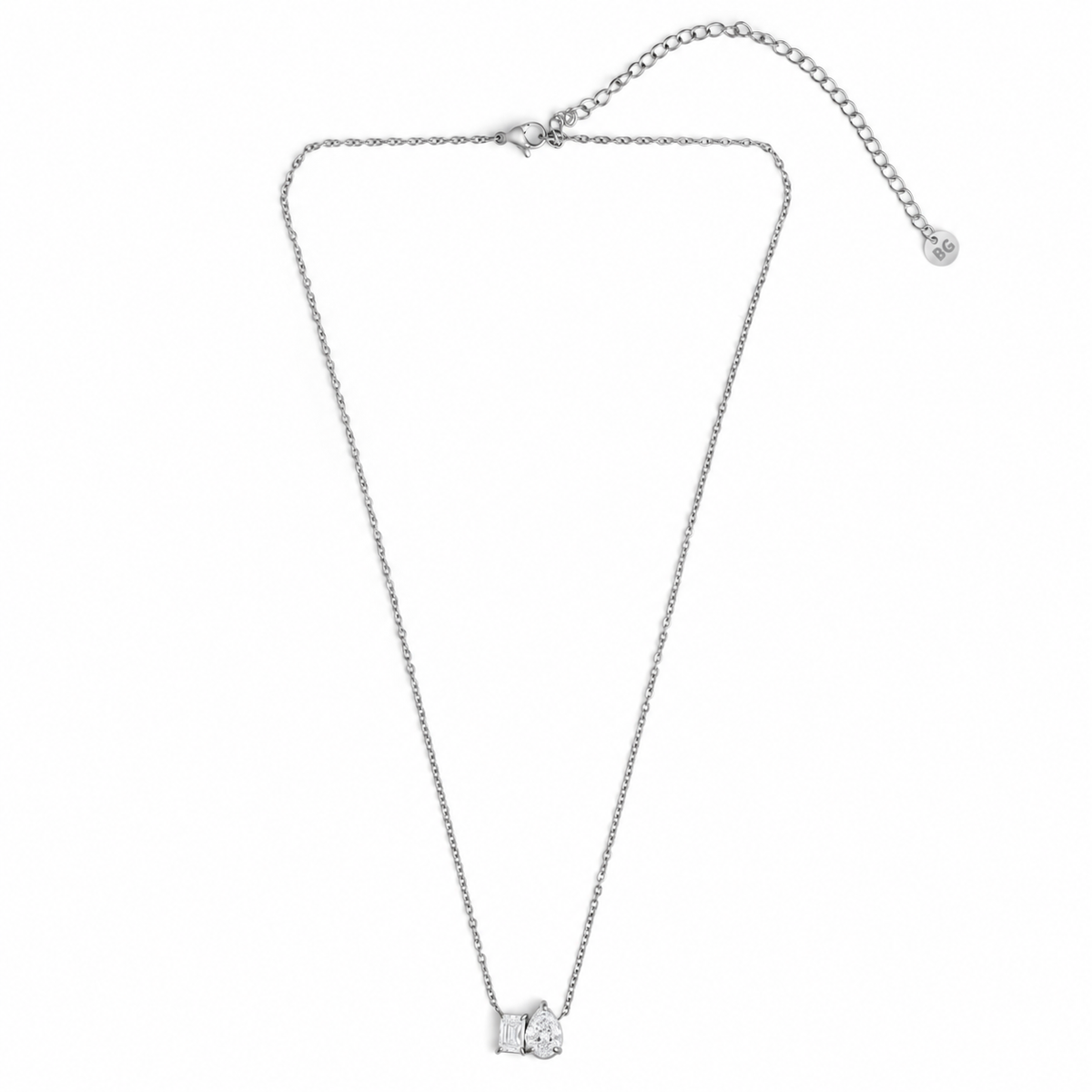 Duet Necklace – zilver