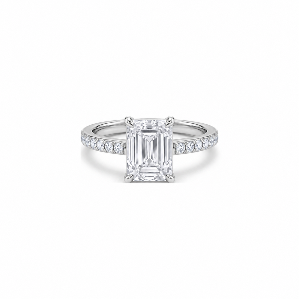 Emerald Ring – zilver