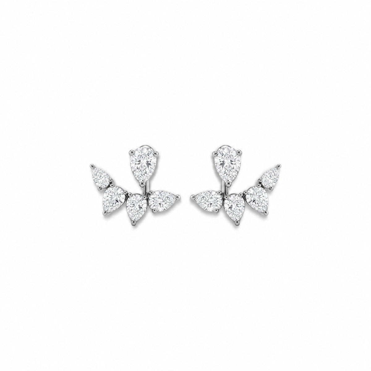 Bouquet Earrings – zilver