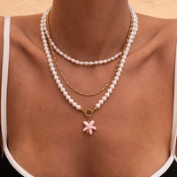 Coral Kiss Necklace