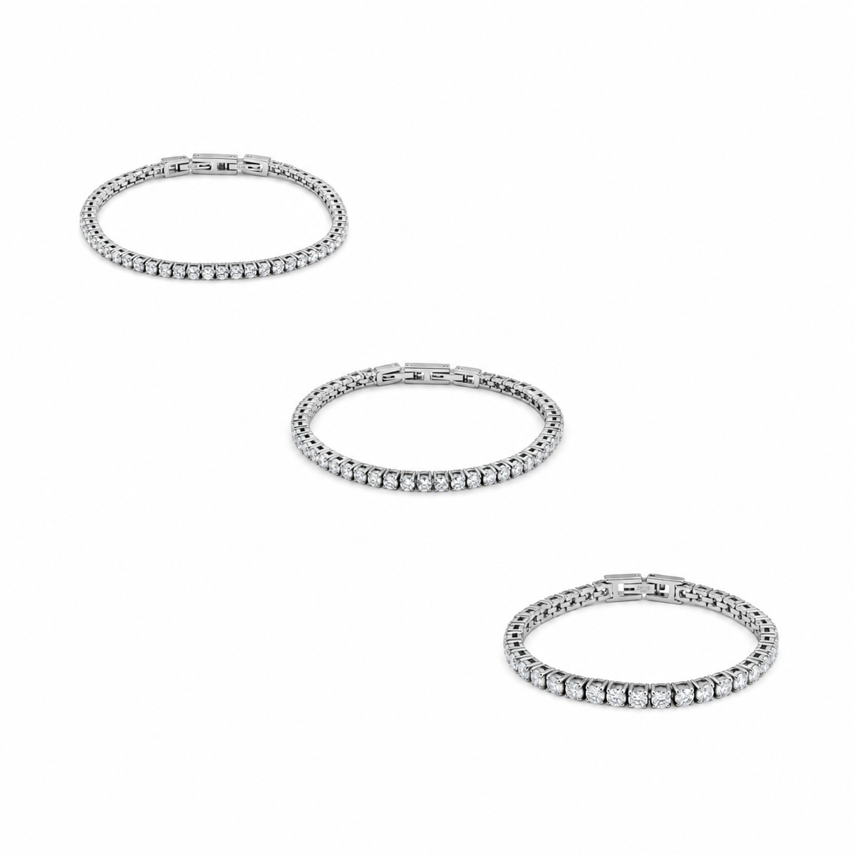 The Grand Trio Set – zilver
