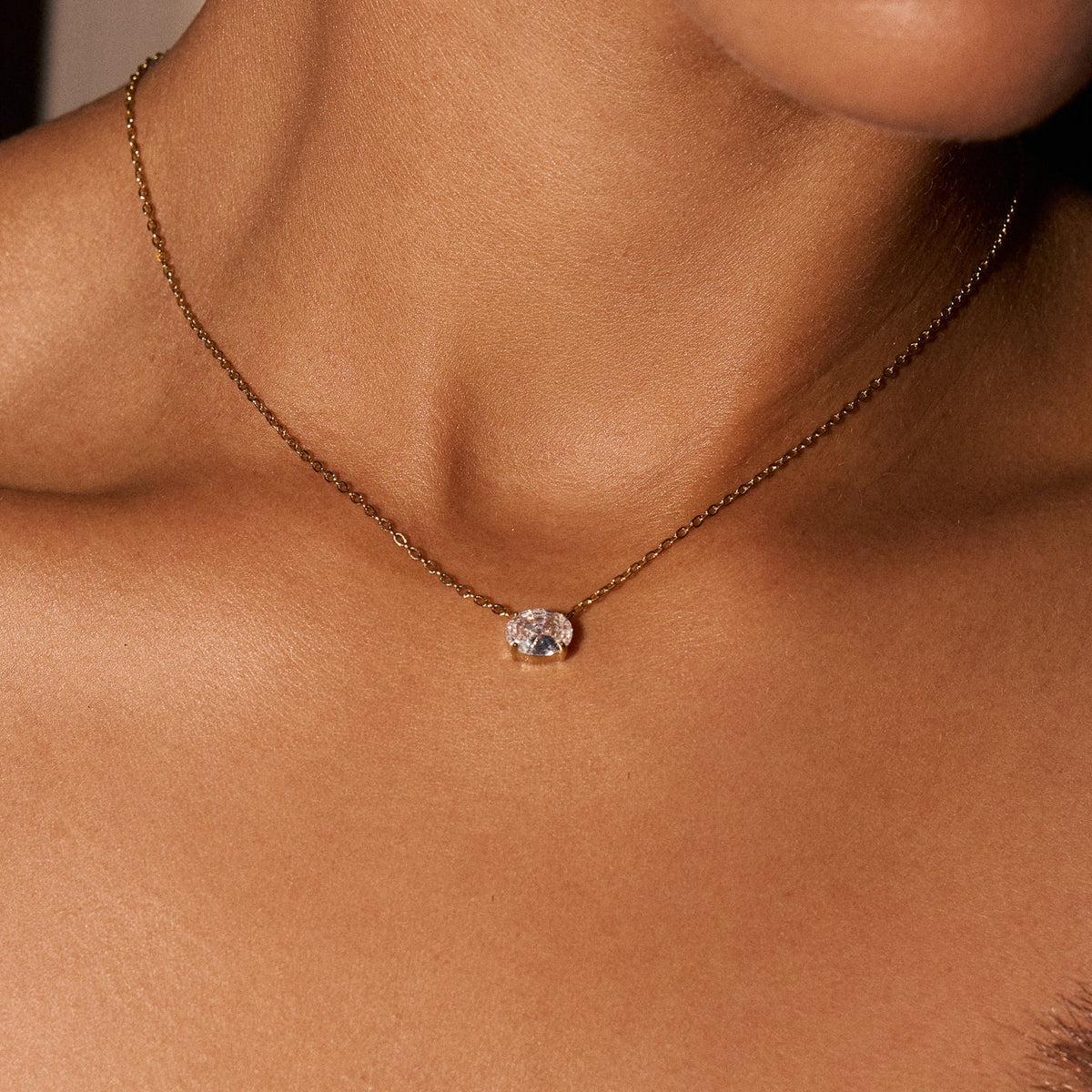 Oval Necklace