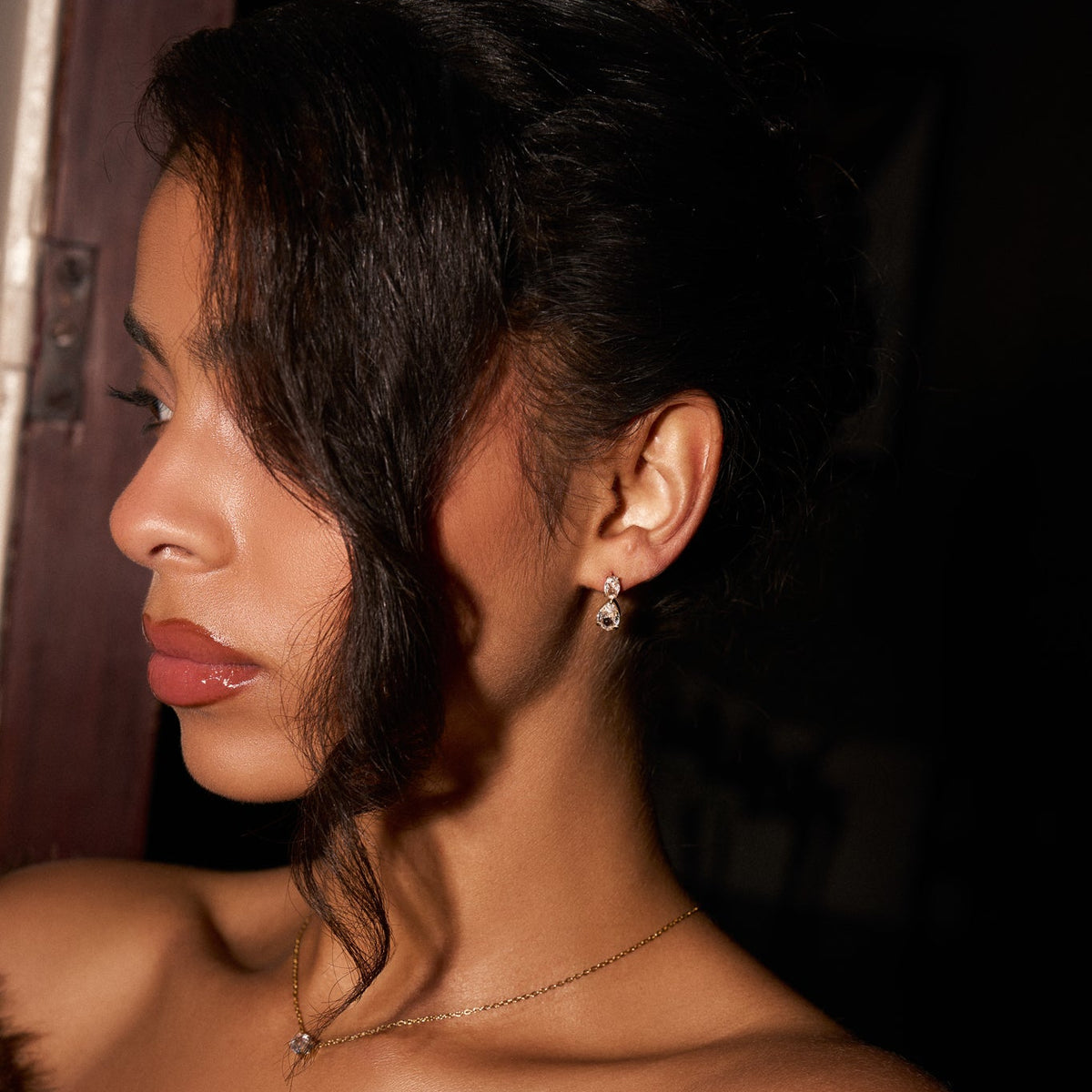 Crystal Drop Earrings