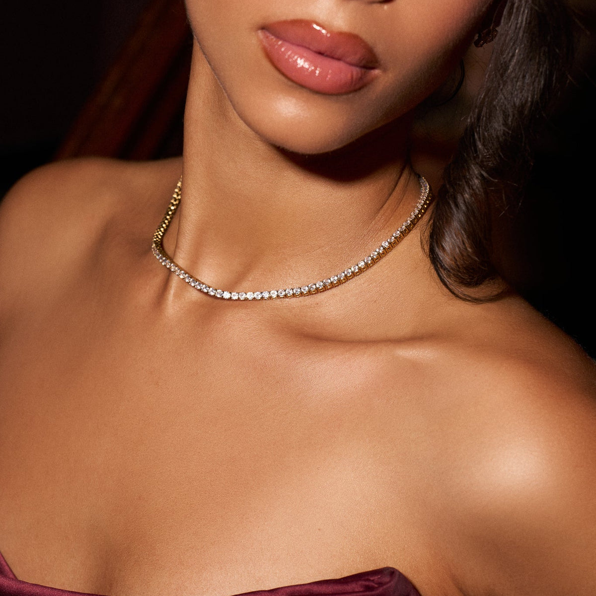 Tennis Necklace