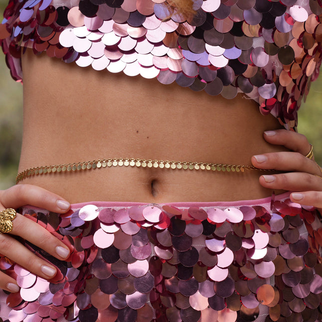 <tc>Hips don't lie Belly chain</tc>
