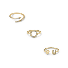 Minimalistische Ringe