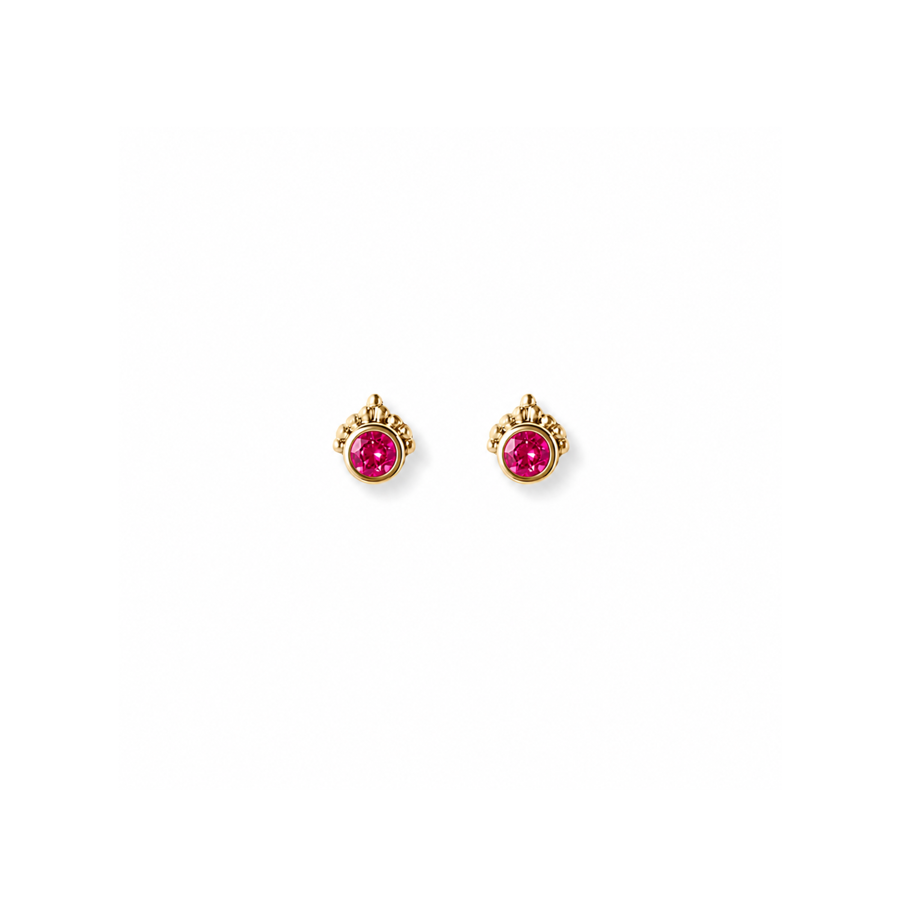 Ella Earrings Hot Pink