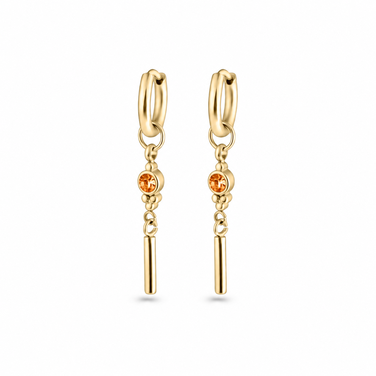 Empower Earrings Orange
