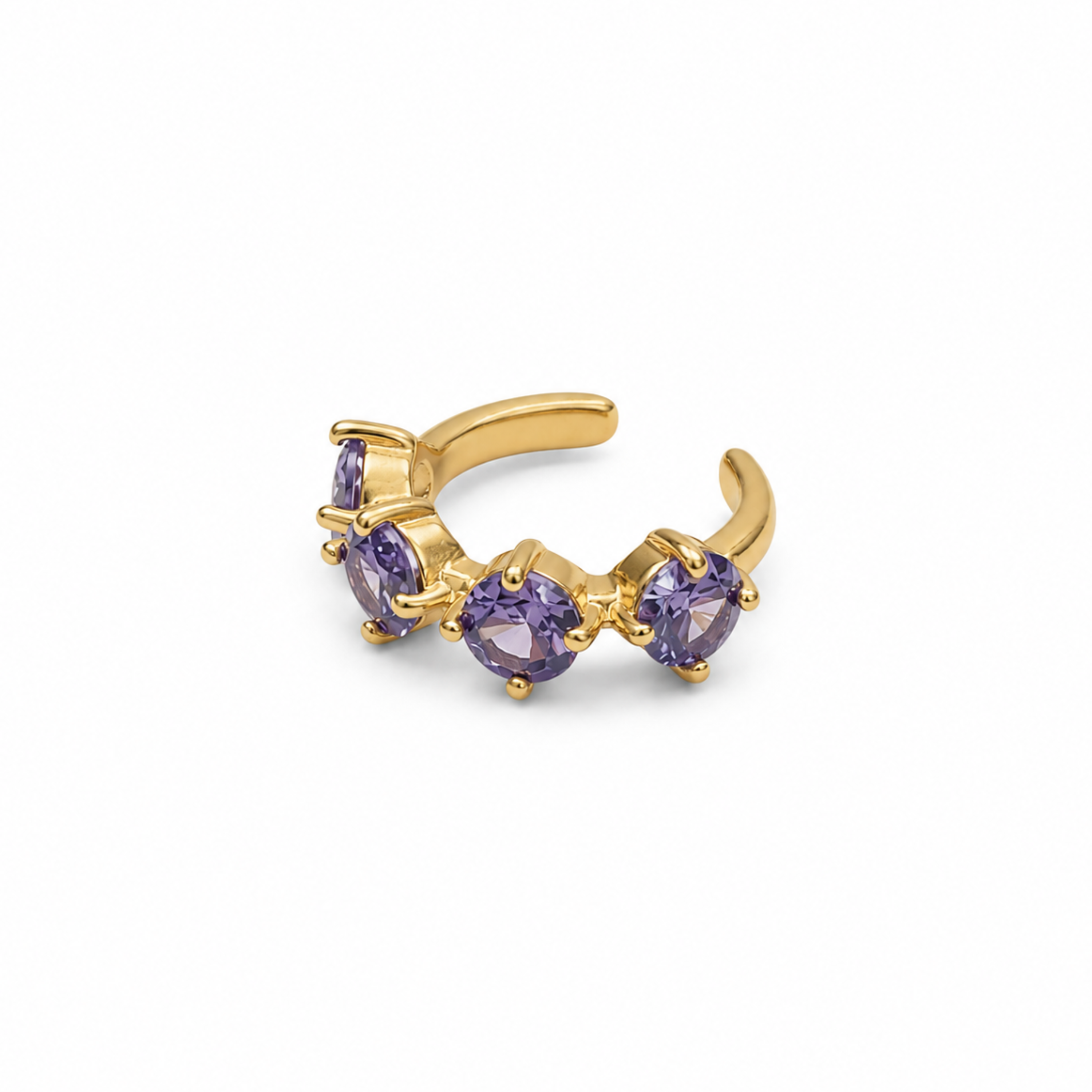 Glow Ear Cuff Violet