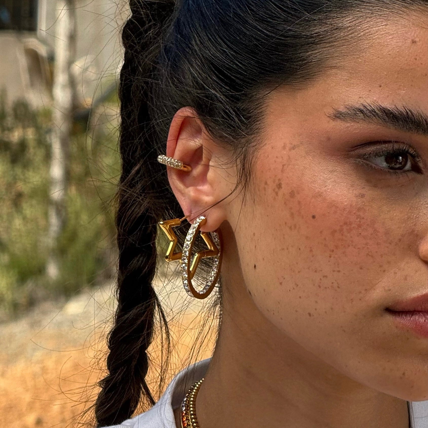Frosty Ear cuff
