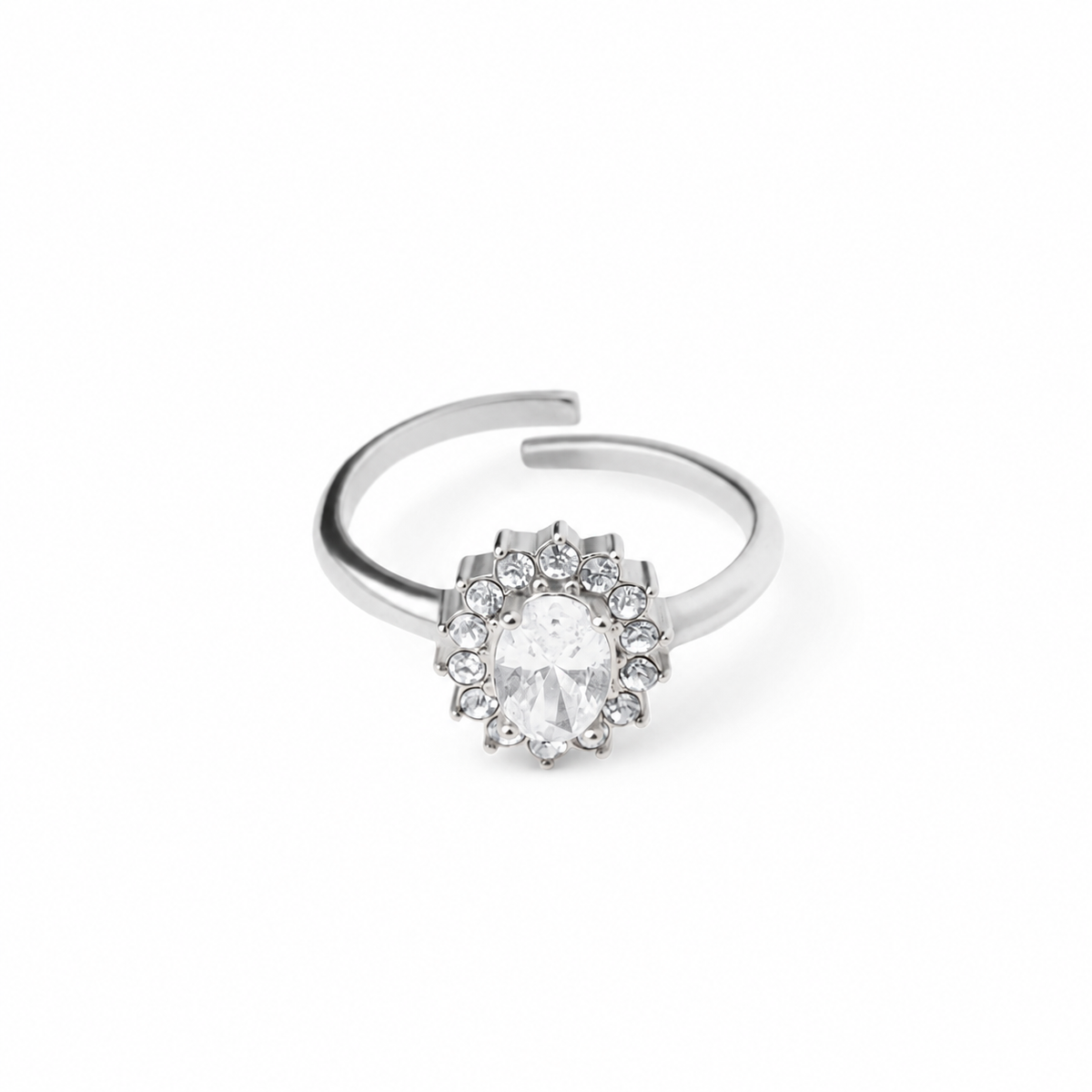 June Ring zilver
