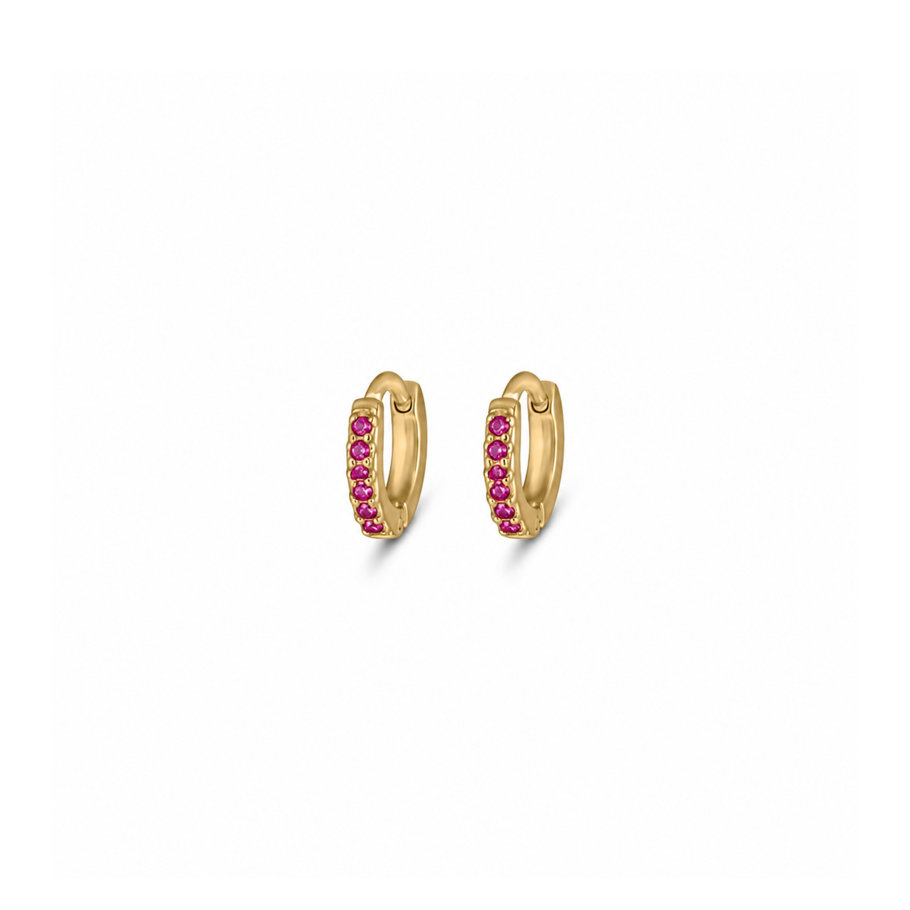 Lilly Earrings Hot Pink
