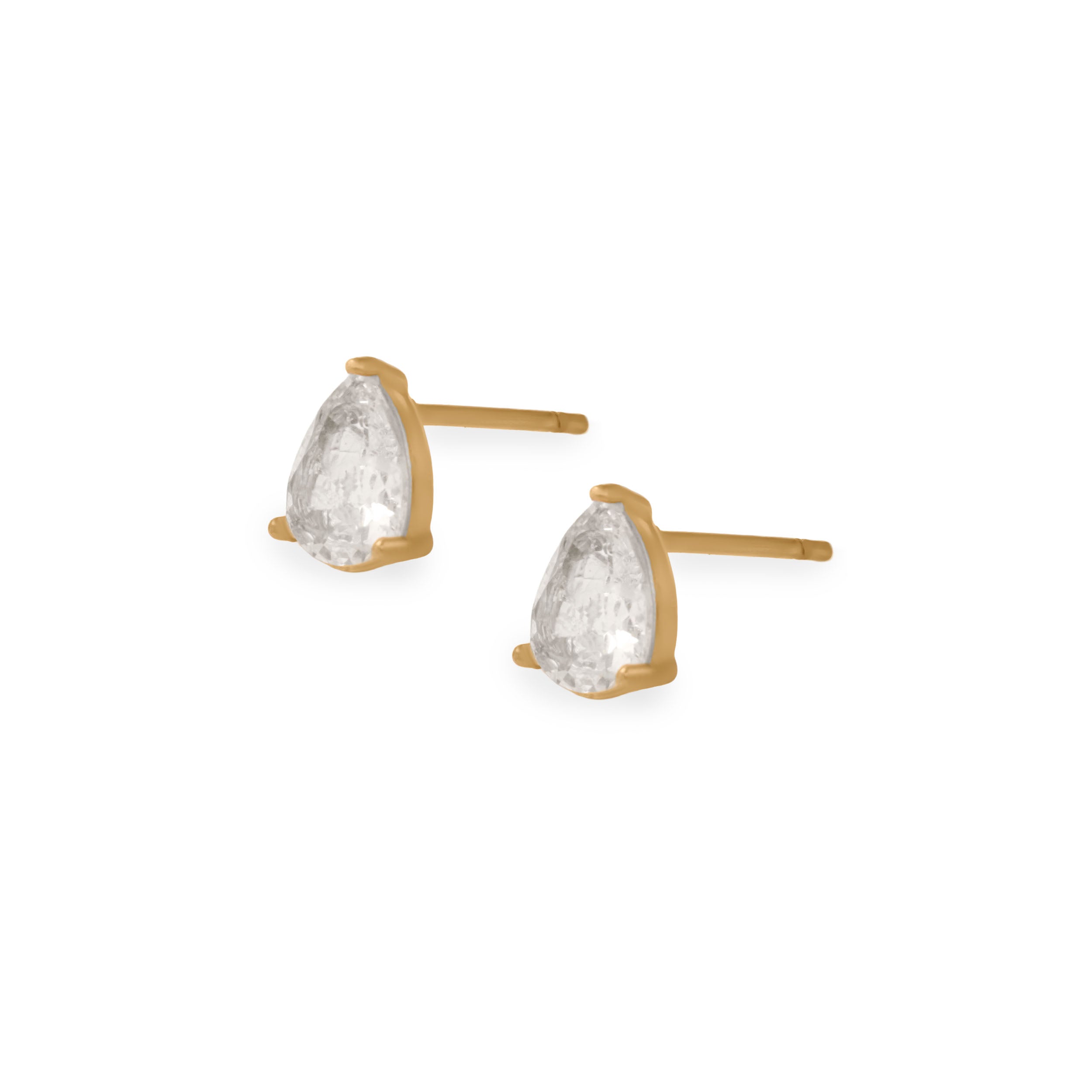 Pear Earrings 7 mm