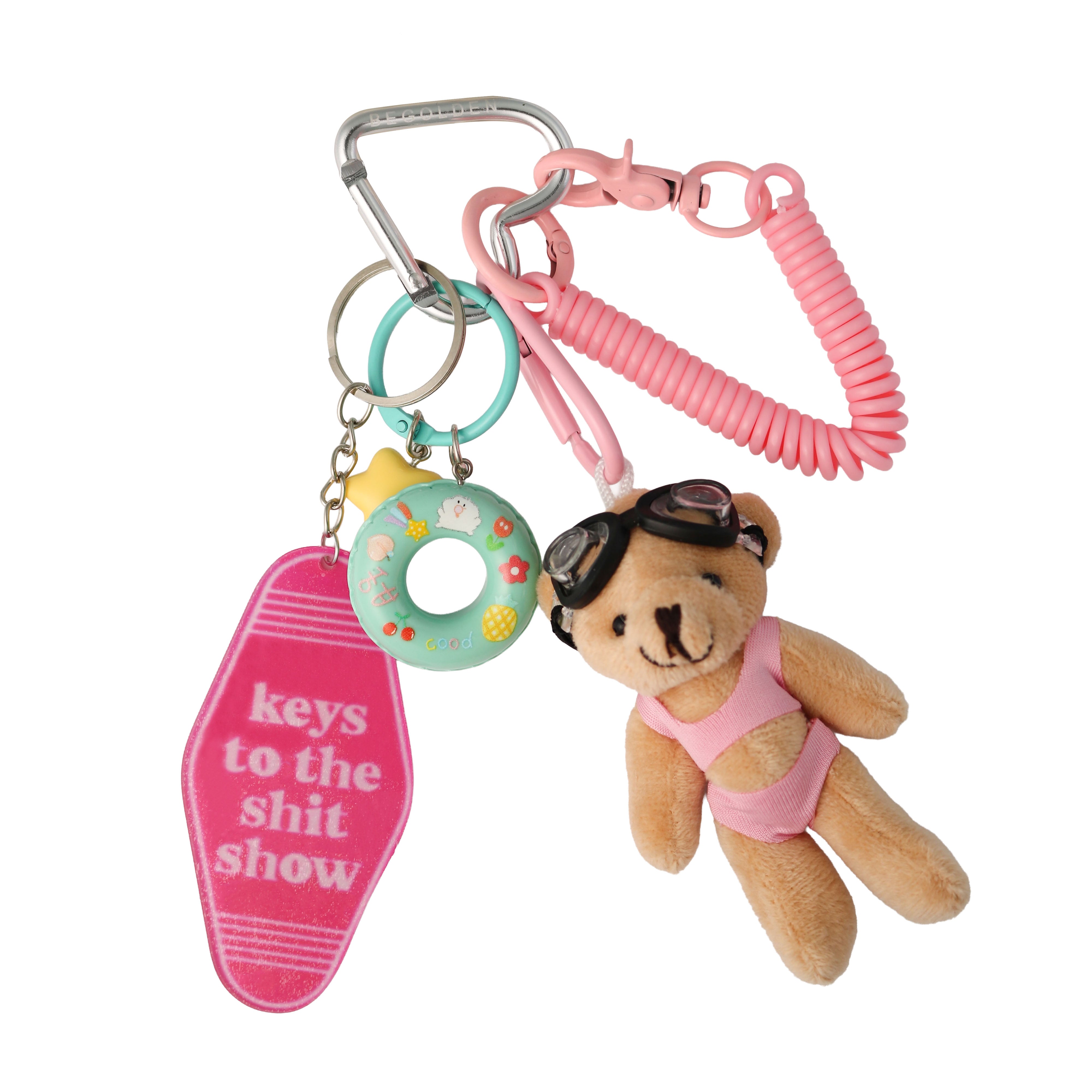 Pool Party Bag Charm