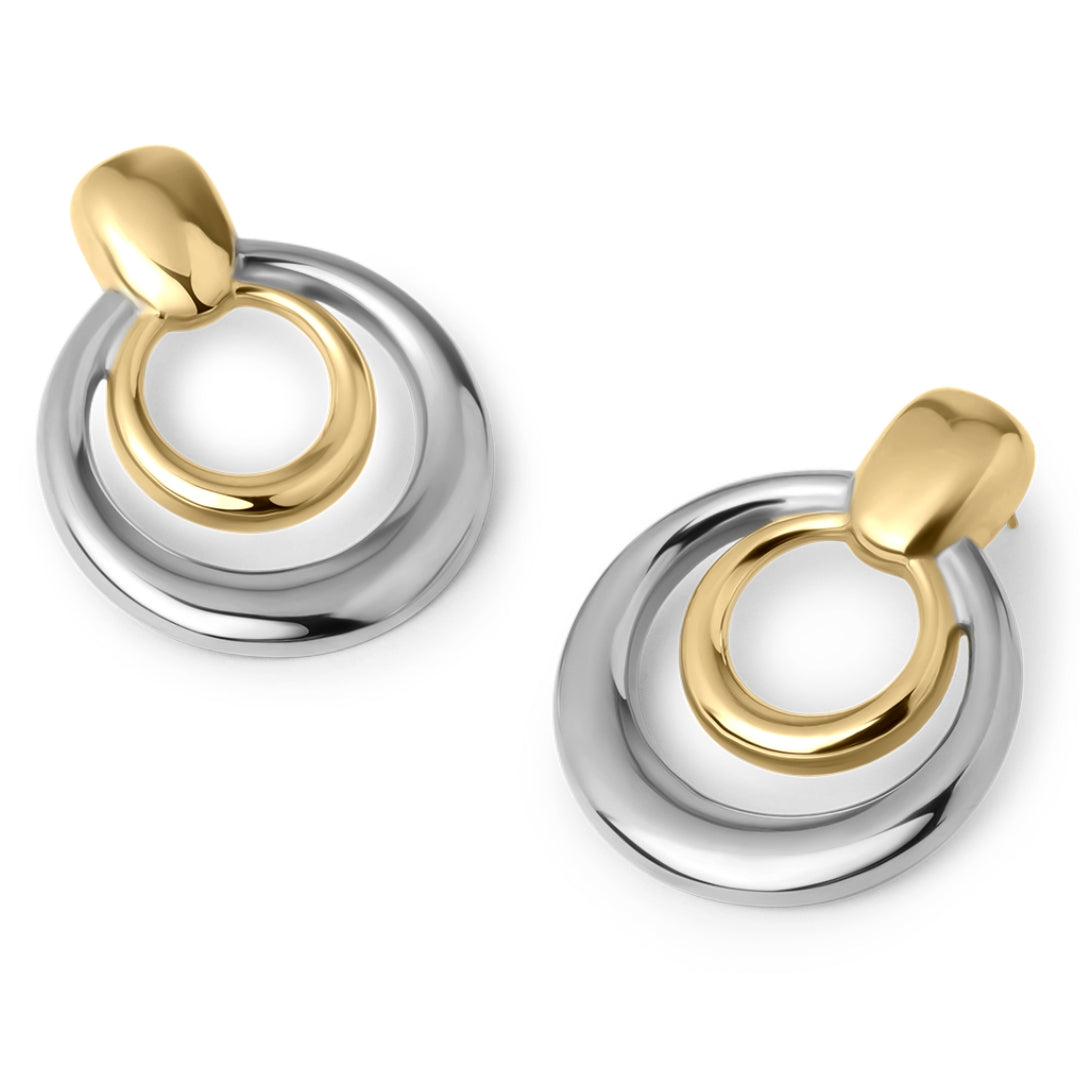 Rebound Earrings Bicolor