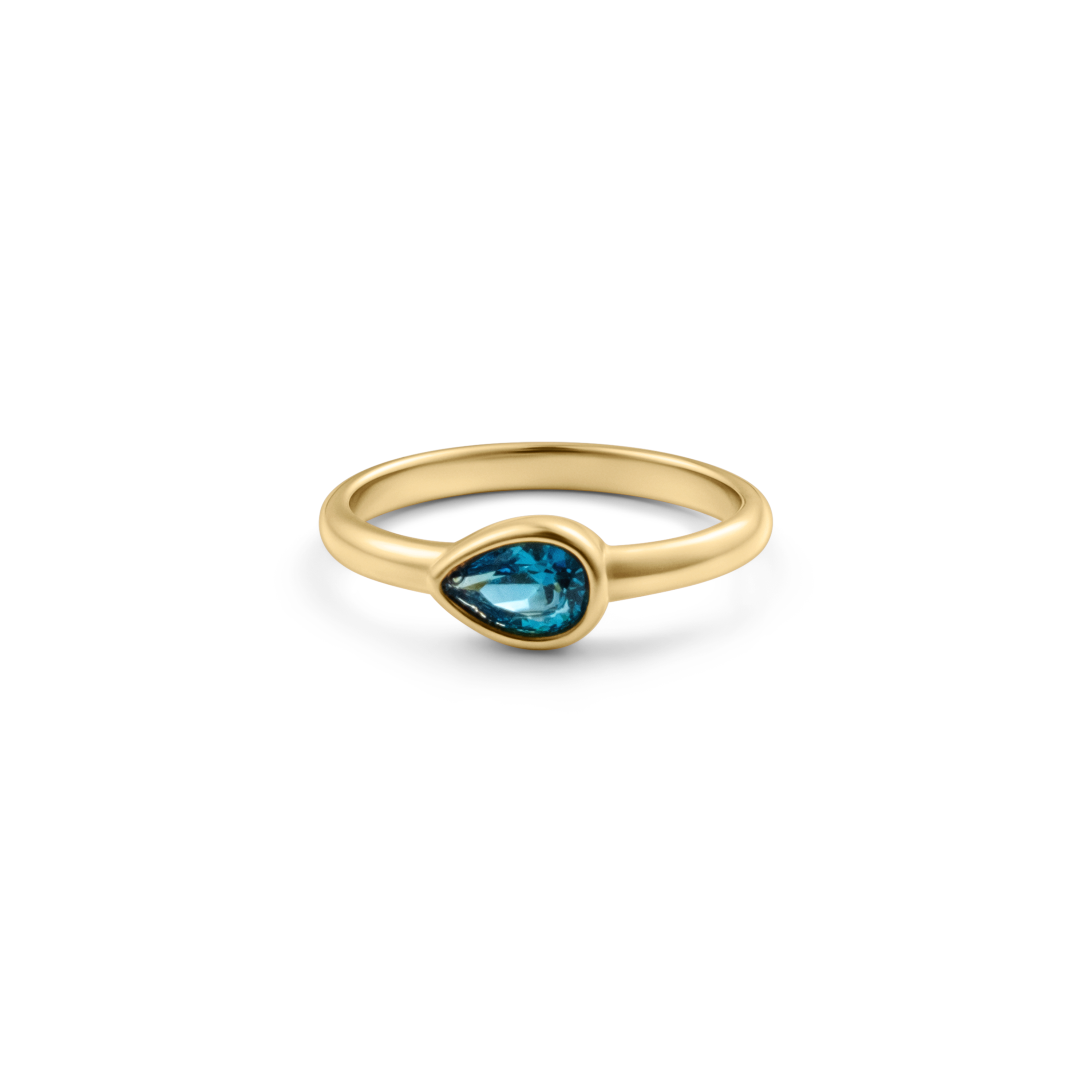 Tear Ring Aqua