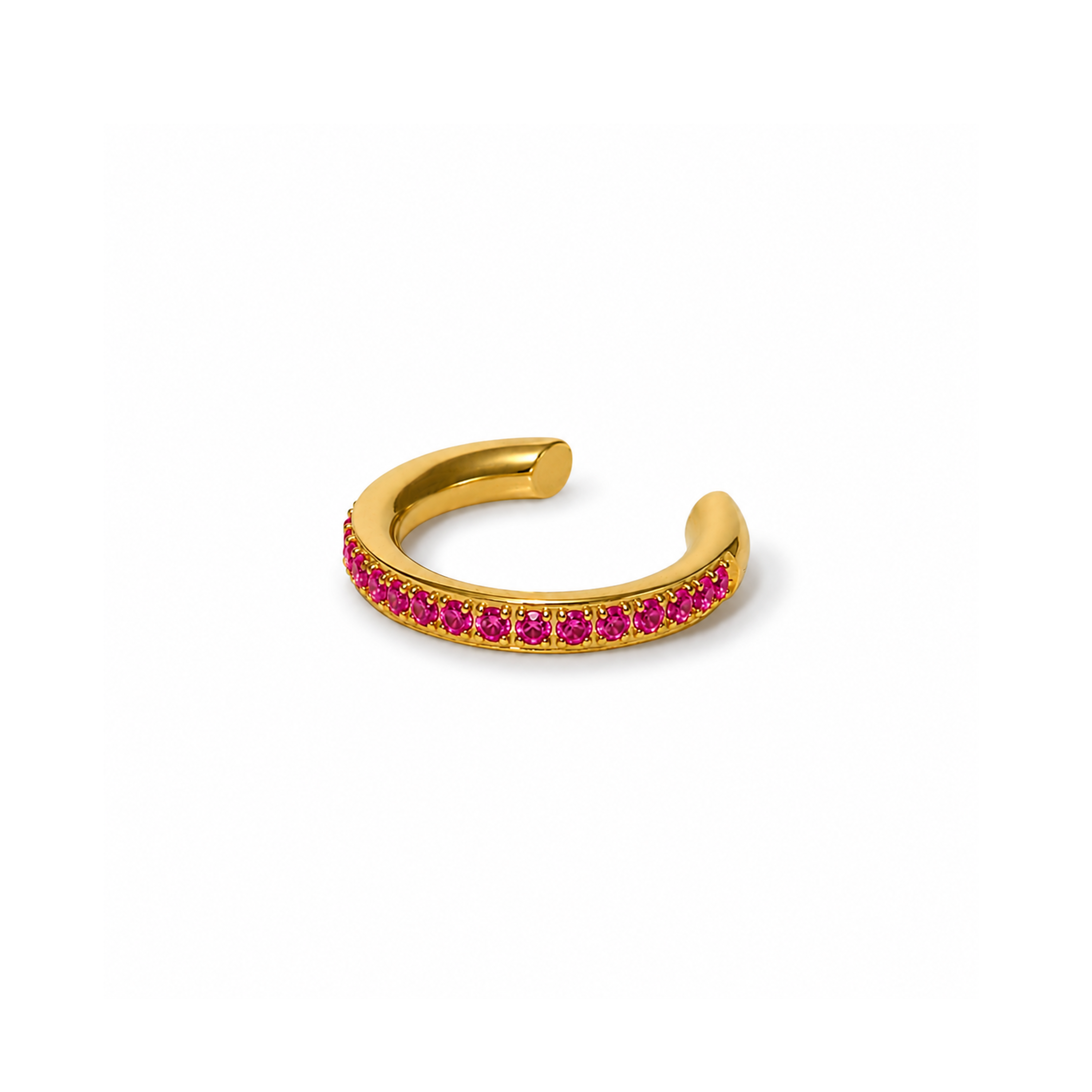 True Ear Cuff Hot Pink