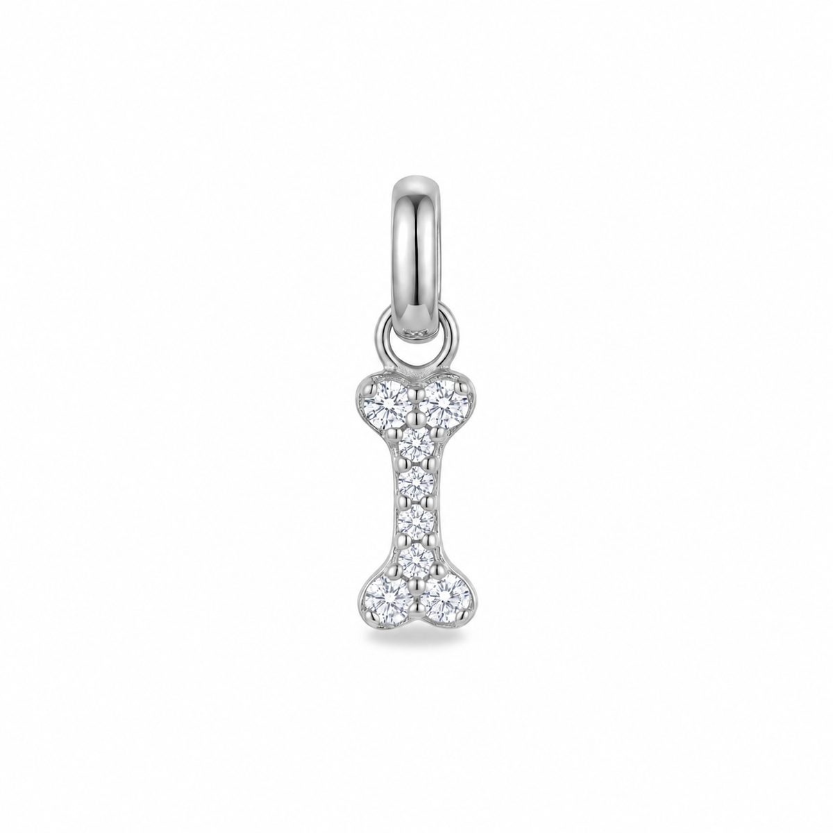 bone charm zilver