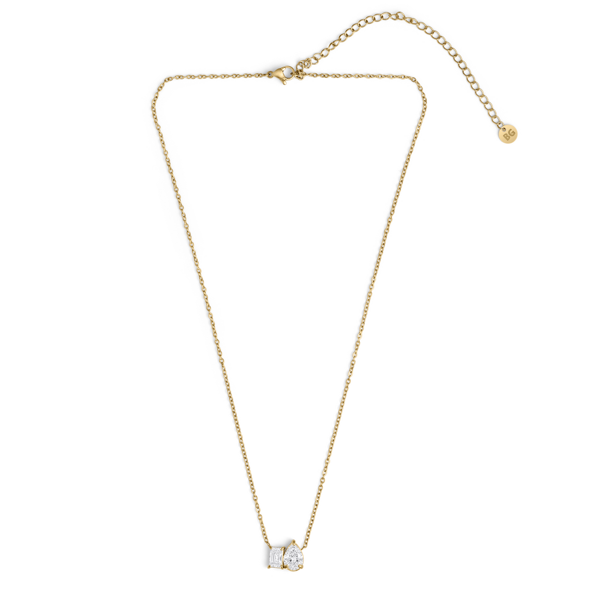 Duet Necklace – goud