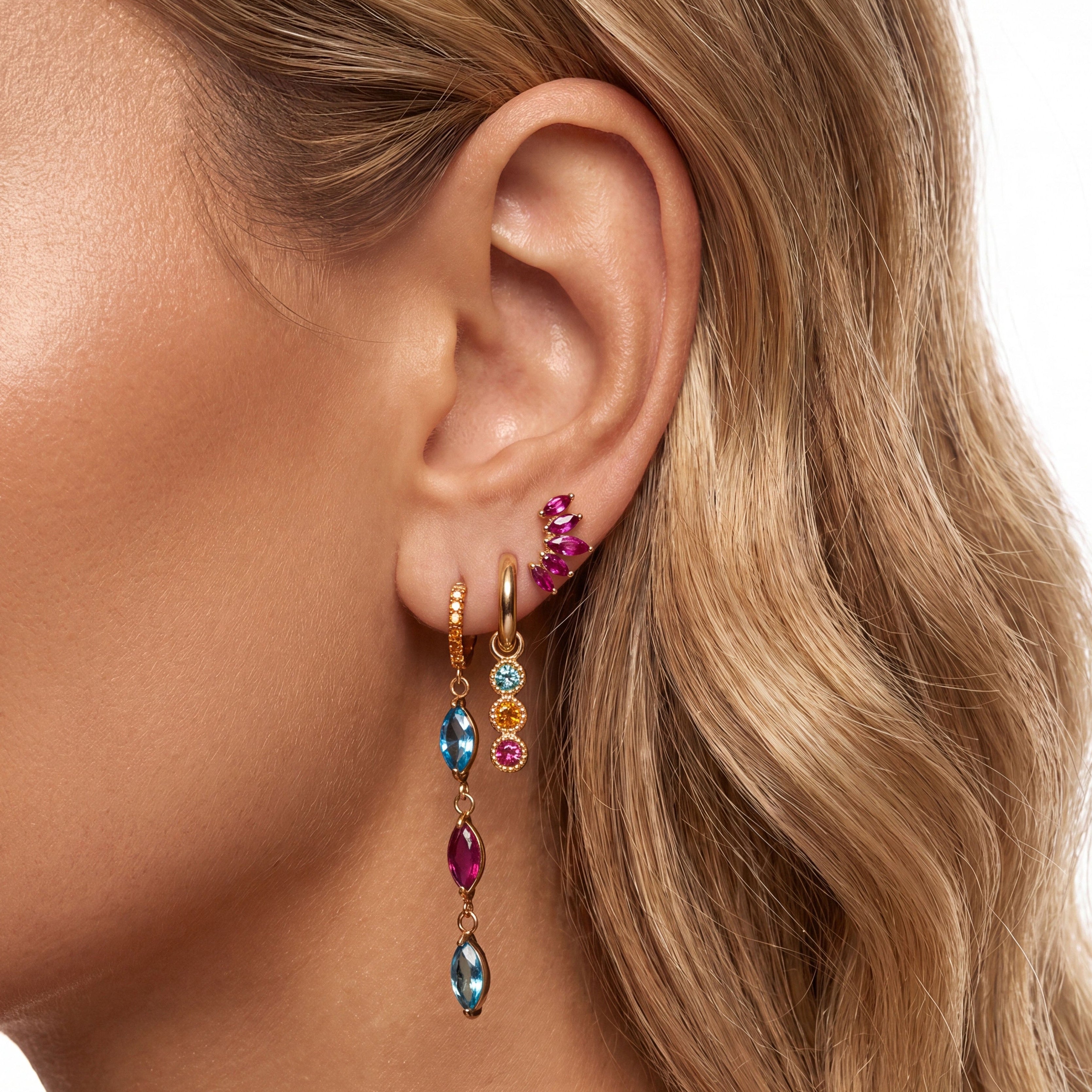 Hope Earrings Blue