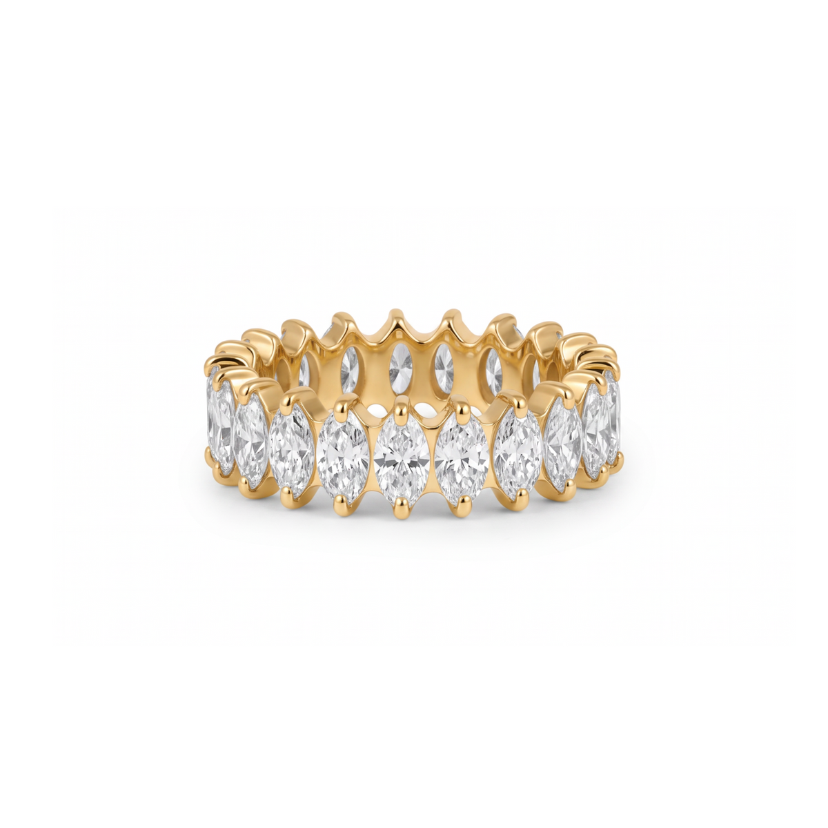 Marquise Band Ring – goud
