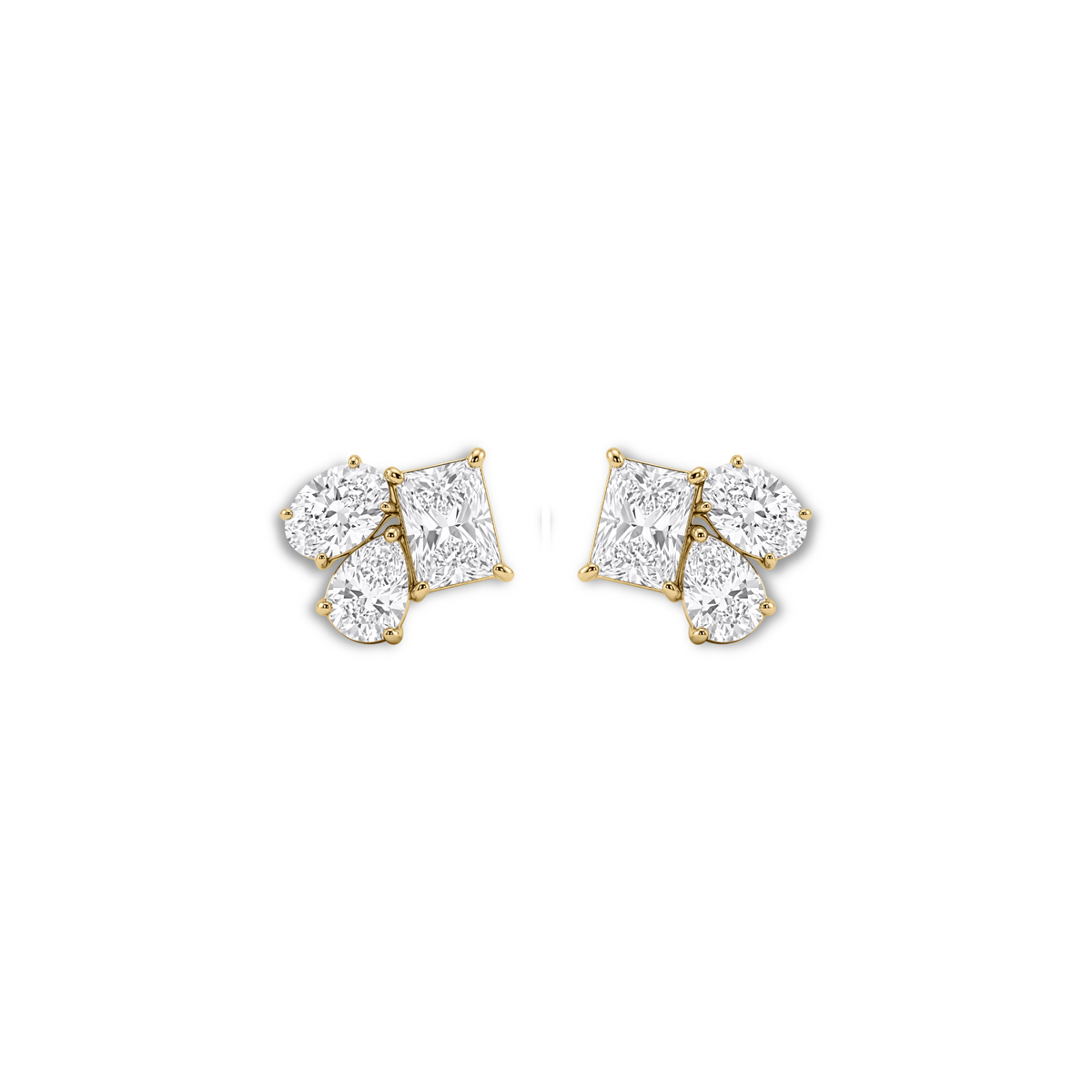 Mosaic Earrings – goud